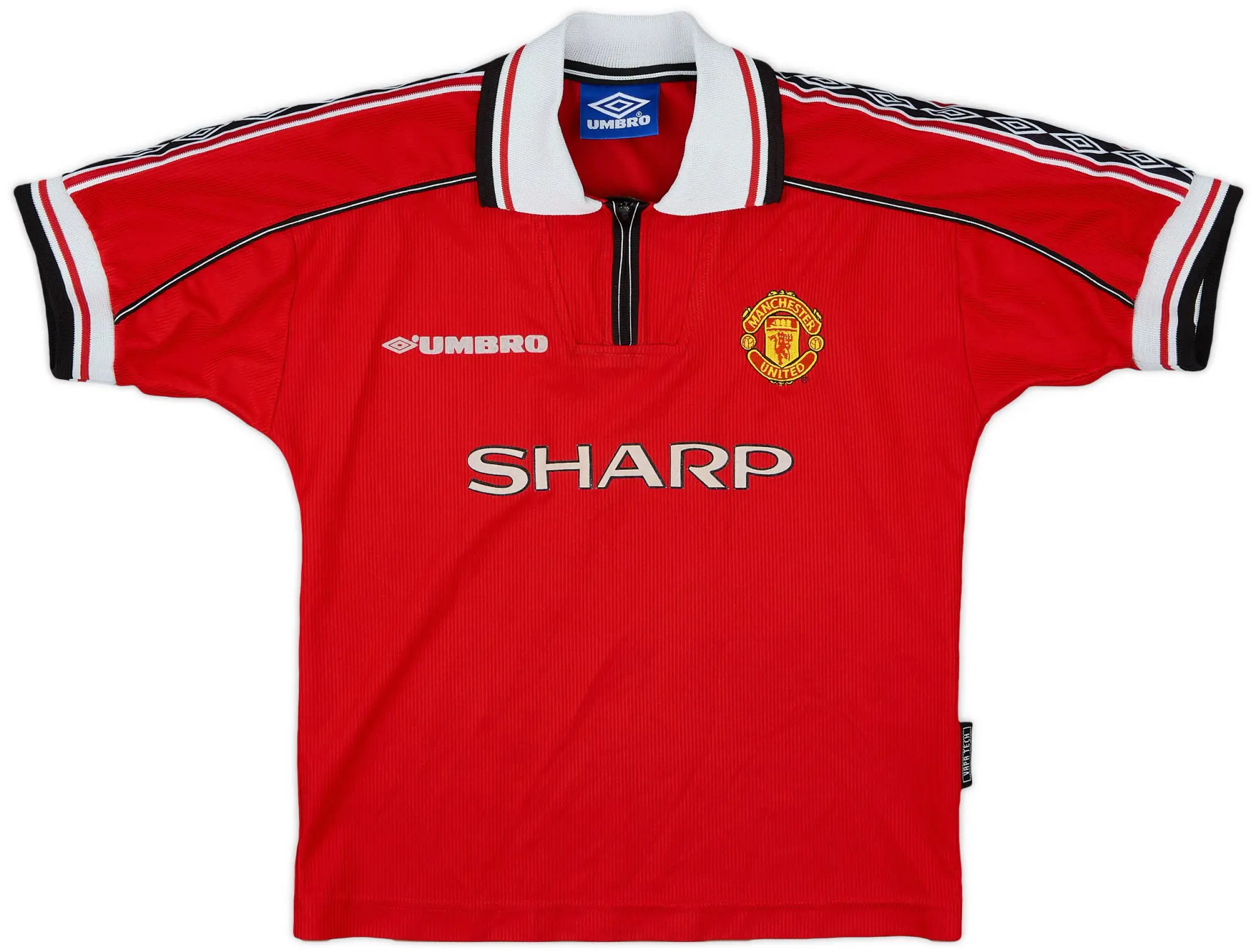Umbro 1998-00 Manchester United Home Shirt - 7/10 - (L.Boys)