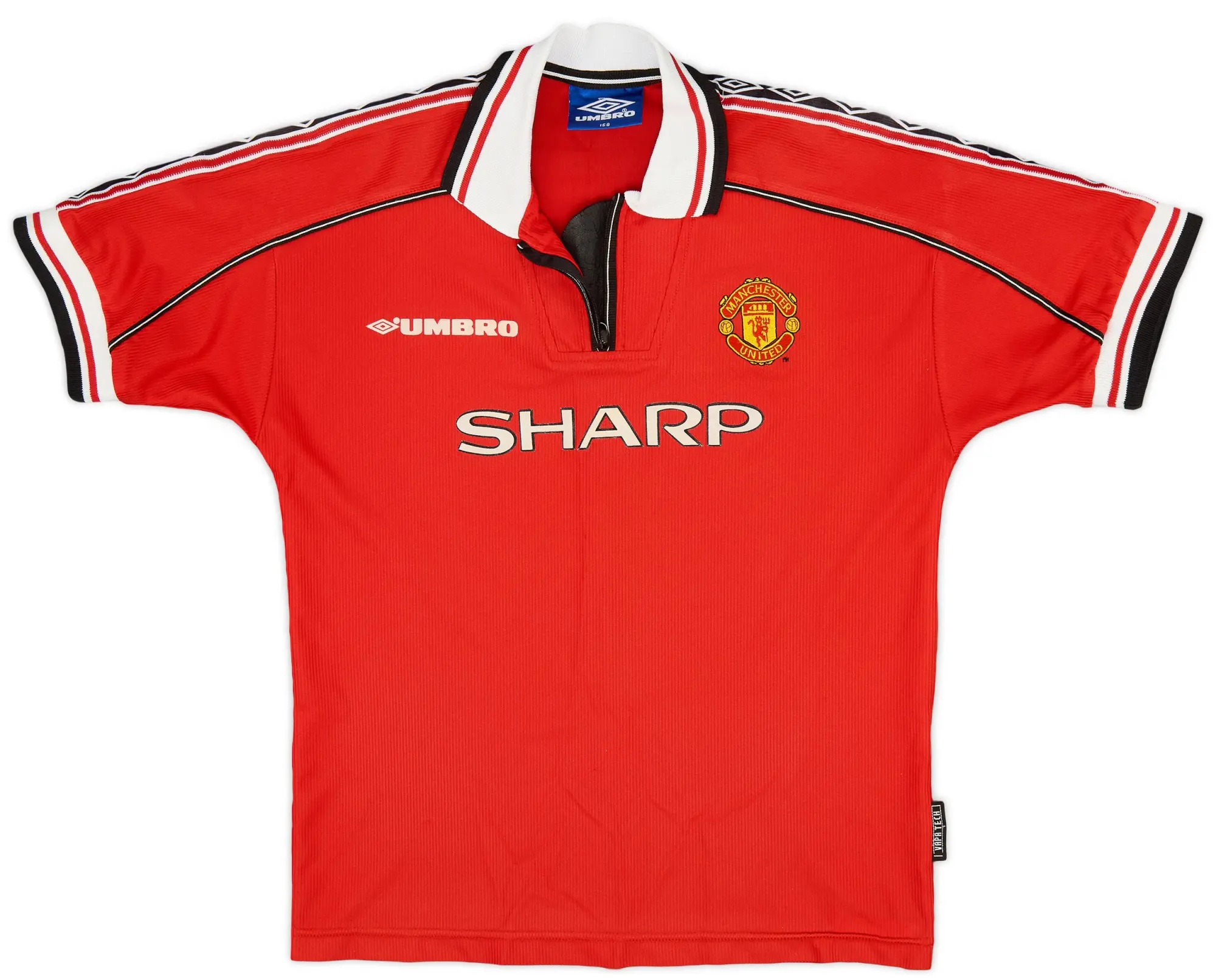 Umbro 1998-00 Manchester United Home Shirt - 5/10 - (L.Boys)