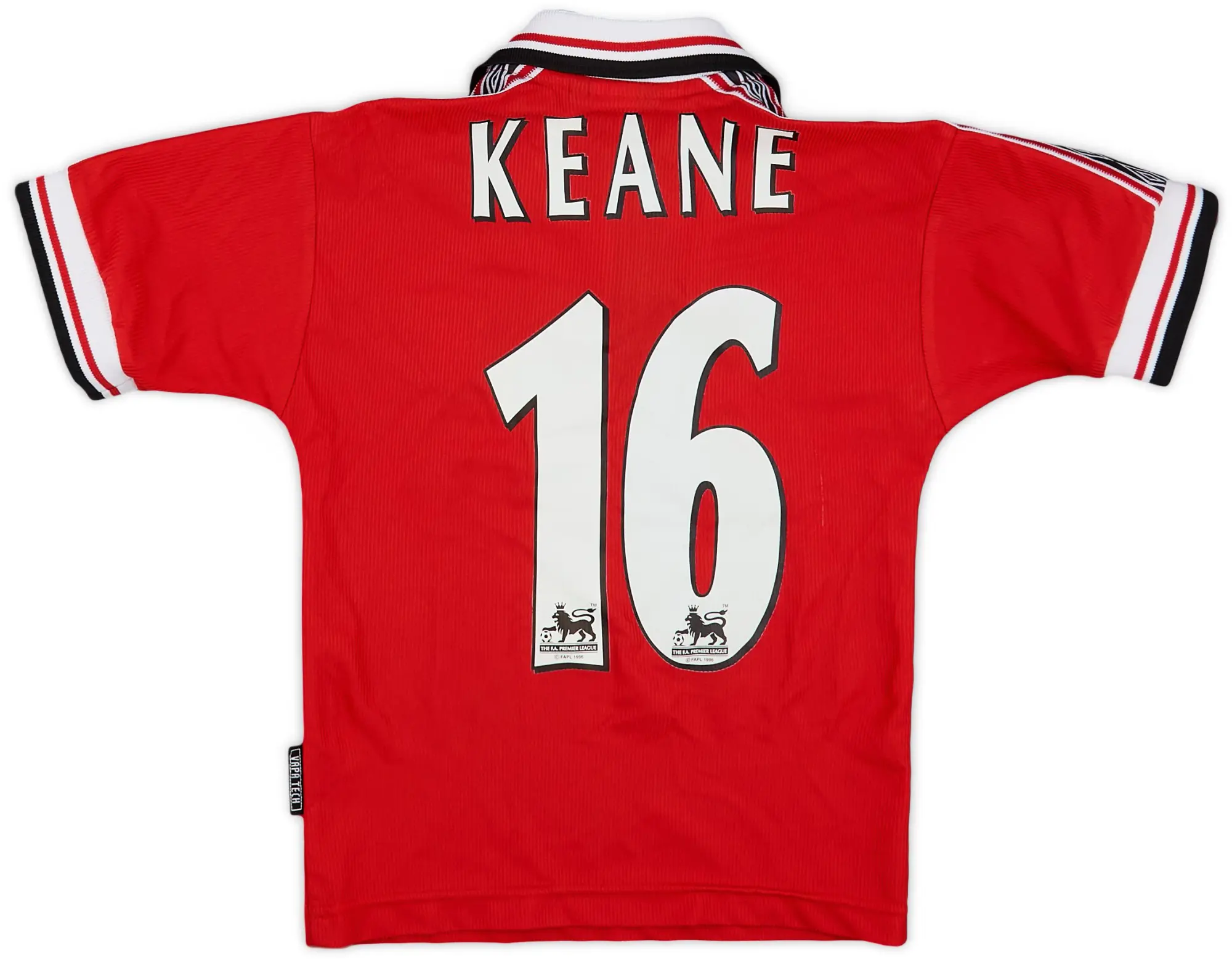 Umbro 1998-00 Manchester United Home Shirt Keane #16 - 8/10 - (S.Boys)
