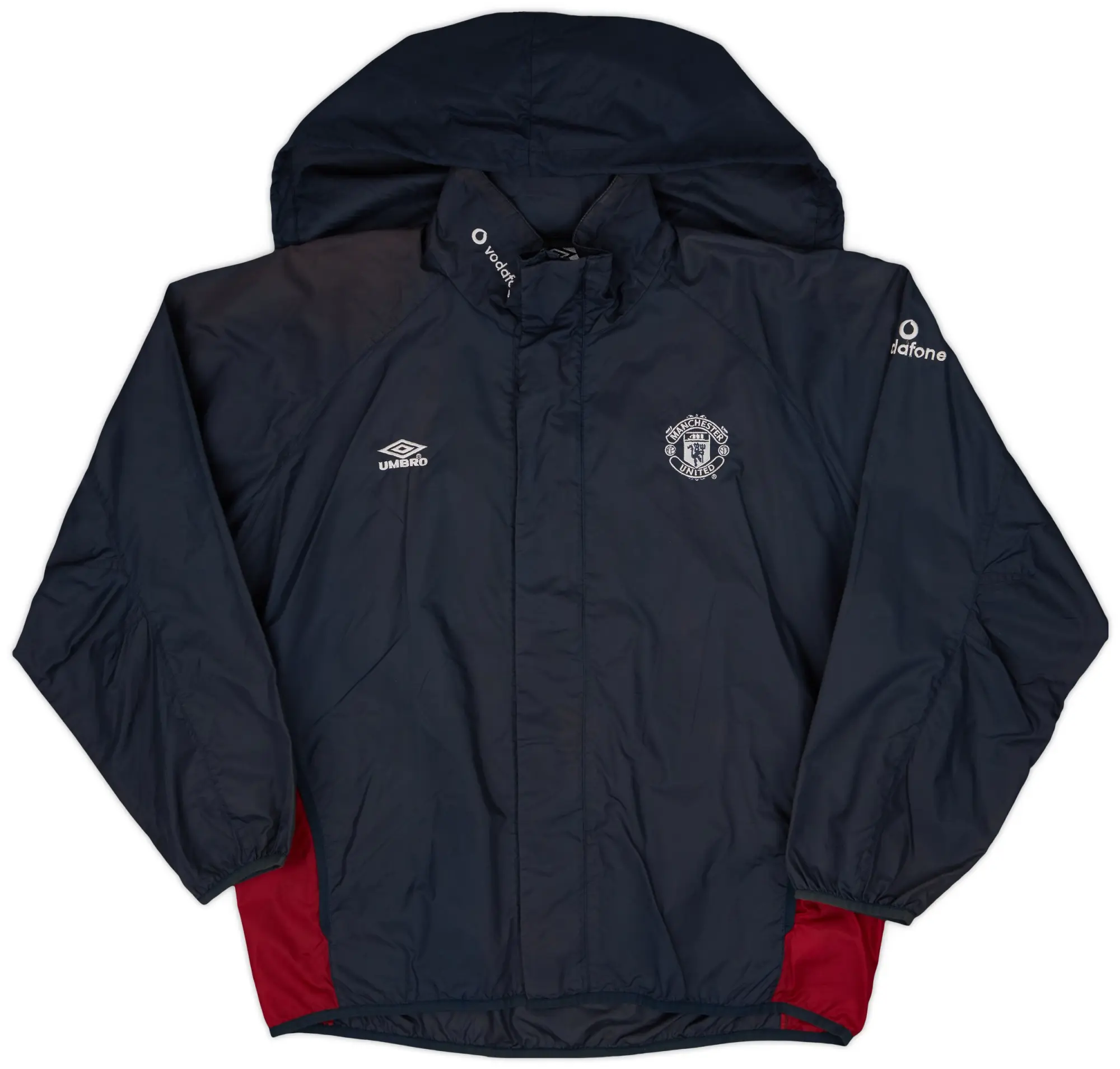 2000-01 Manchester United Umbro Rain Jacket - 9/10 - (M)