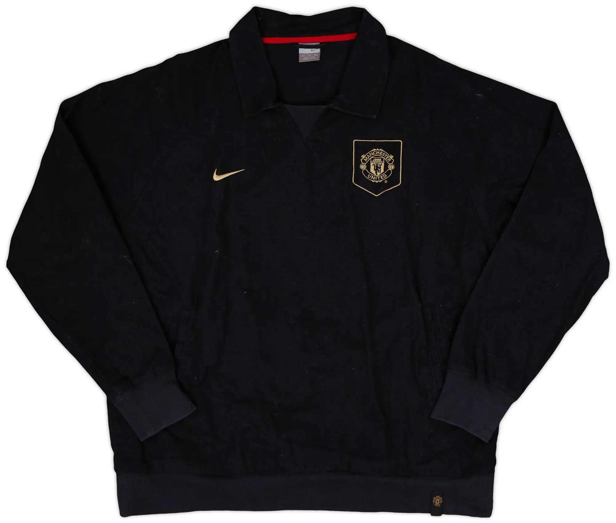 2004-05 Manchester United Nike Drill Top - 8/10 - (XXL)