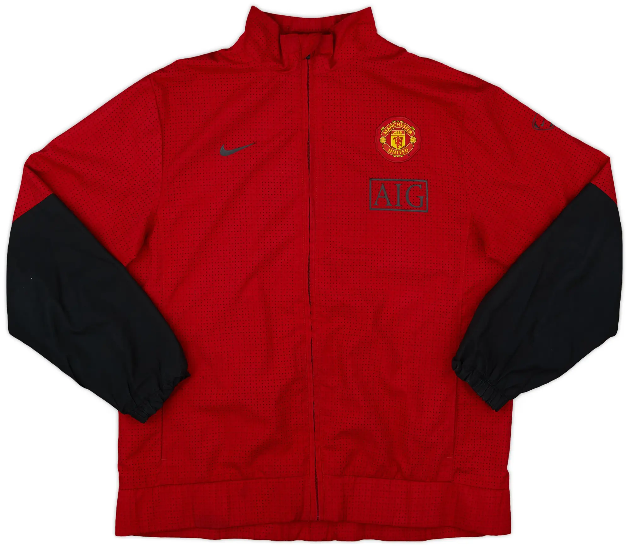 2009-10 Manchester United Nike Track Jacket - 9/10 - (XL.Boys)