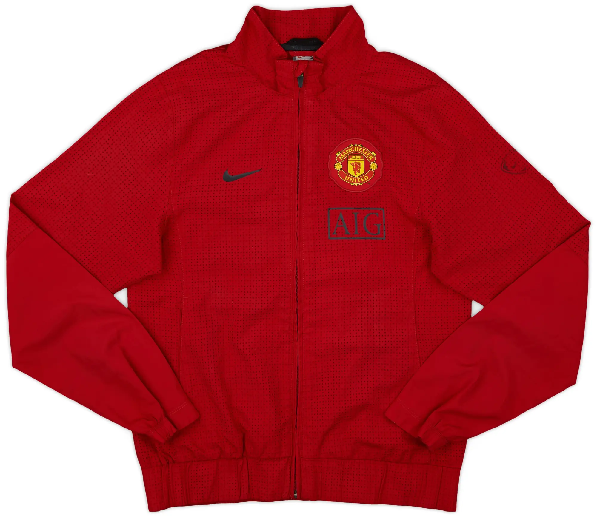 2009-10 Manchester United Nike Track Jacket - 9/10 - (S)