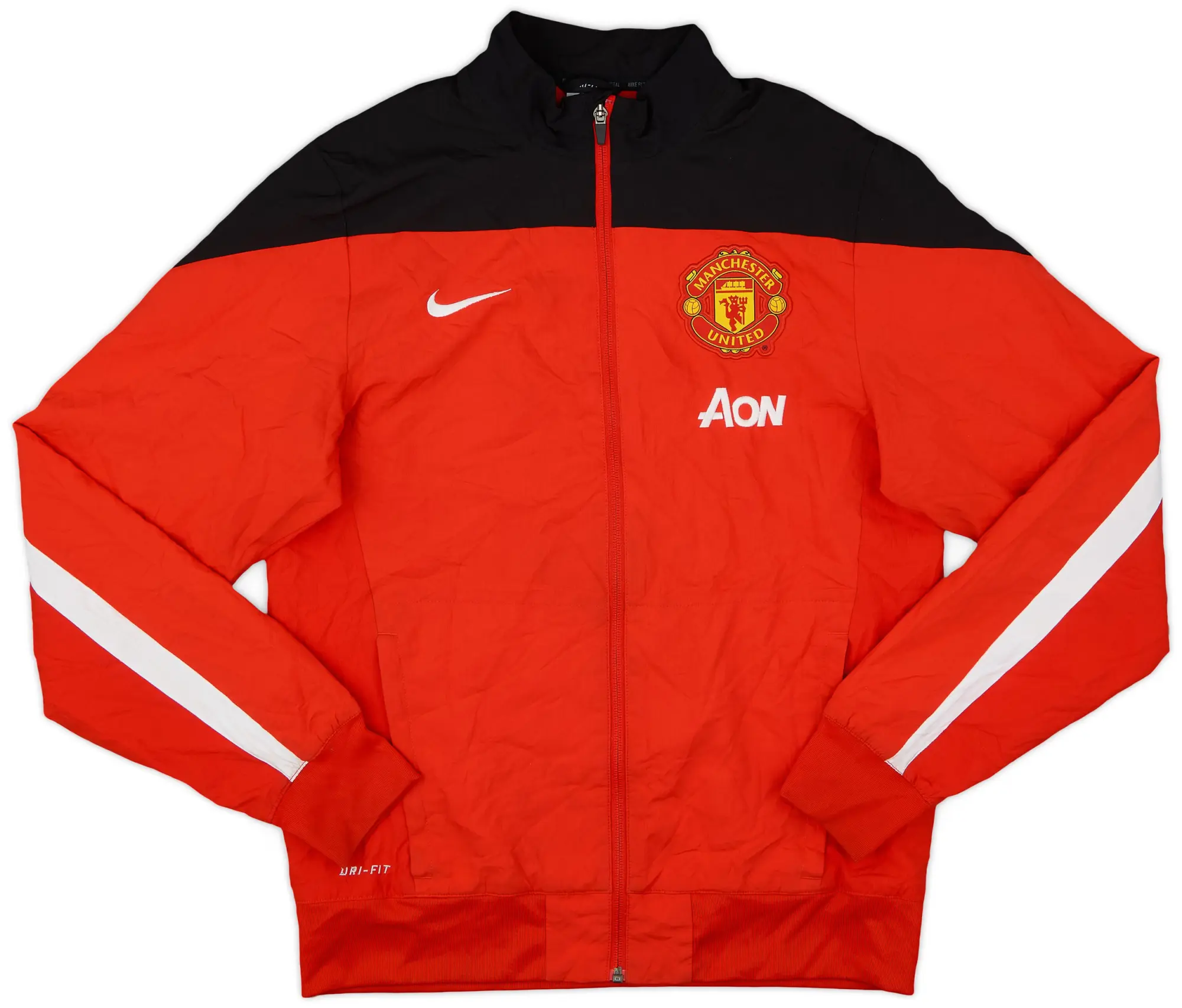 2013-14 Manchester United Nike Track Jacket - 9/10 - (S)