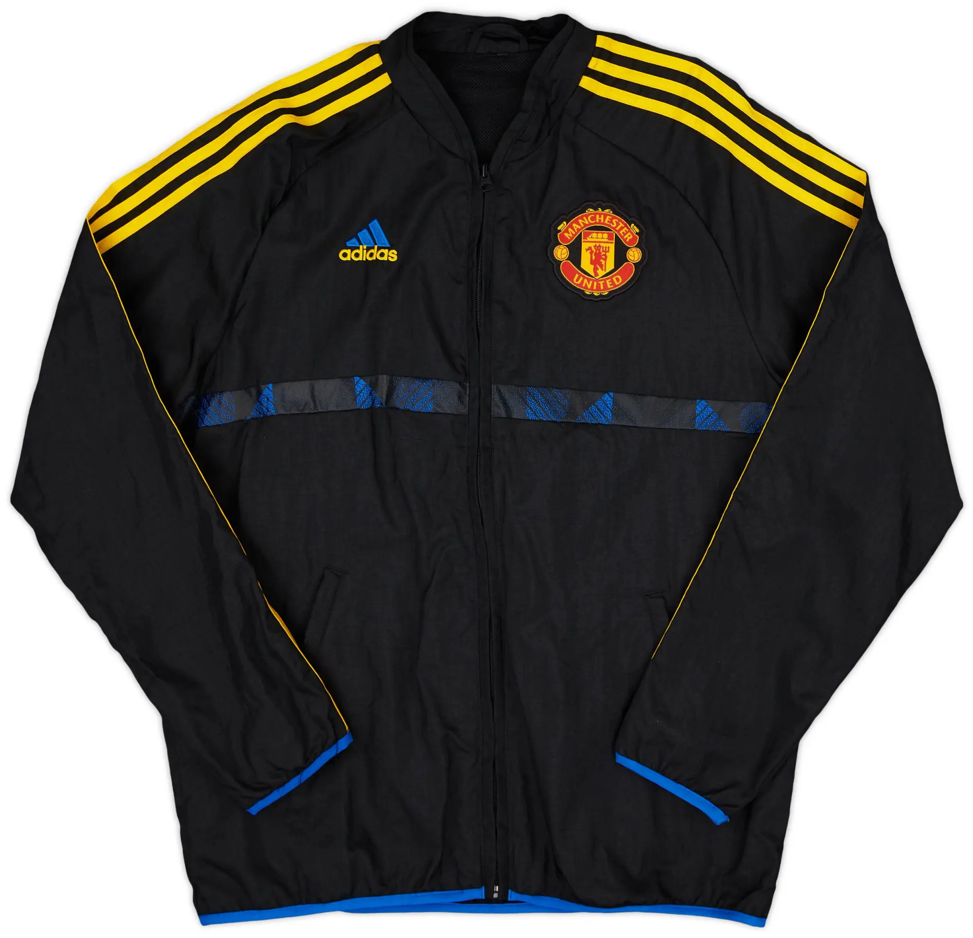 adidas 2021-22 Manchester United Track Jacket - 9/10 - (L)