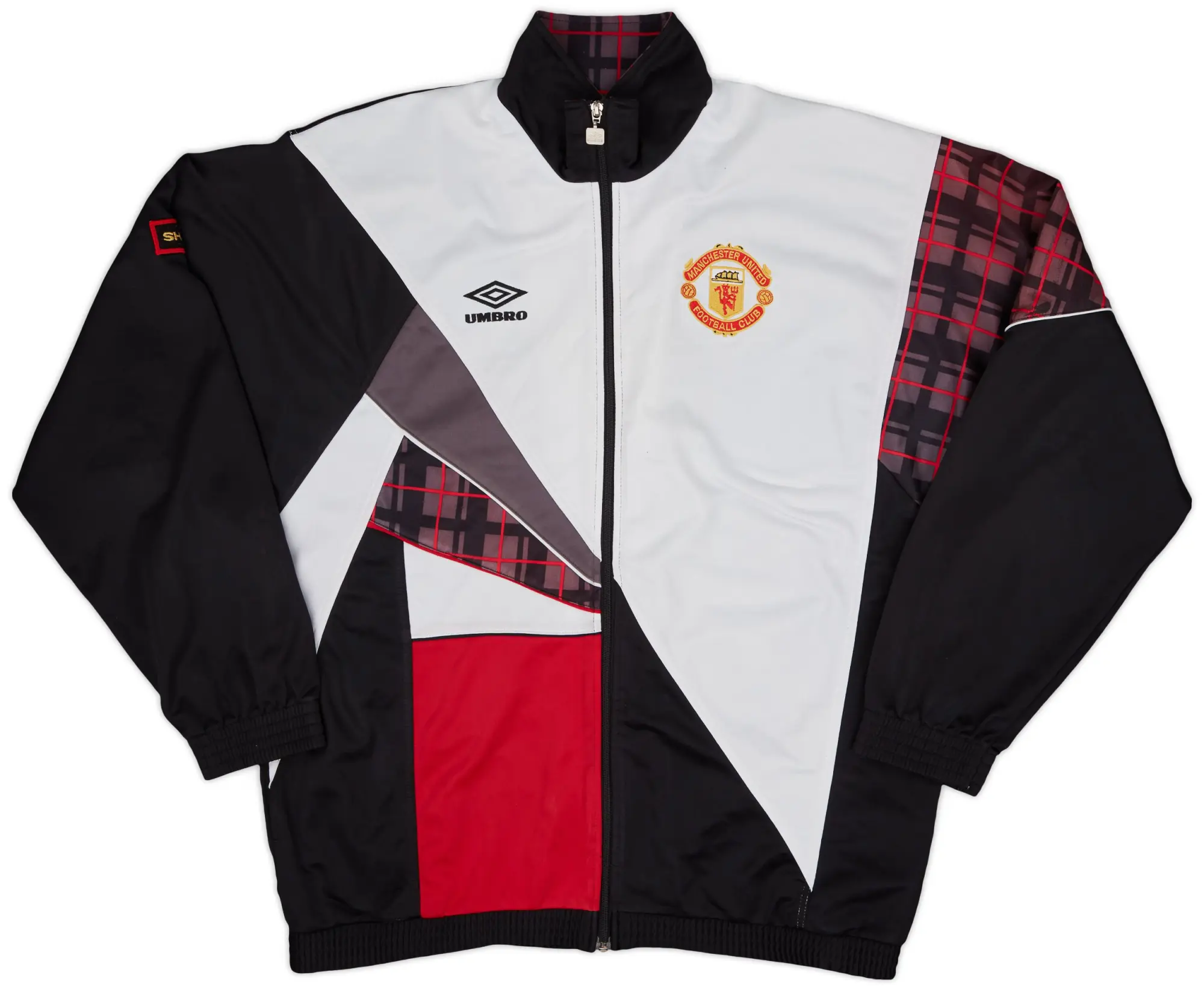 1996-97 Manchester United Umbro Track Jacket - 8/10 - (L)