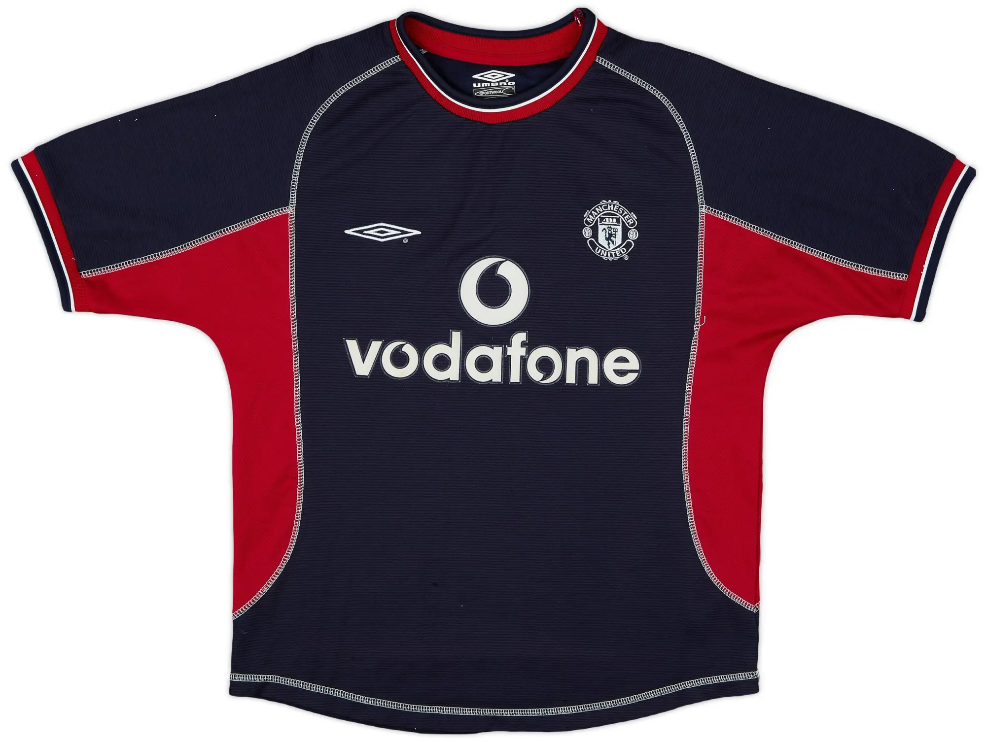 Umbro 2000-01 Manchester United Third Shirt - 7/10 - (Y)