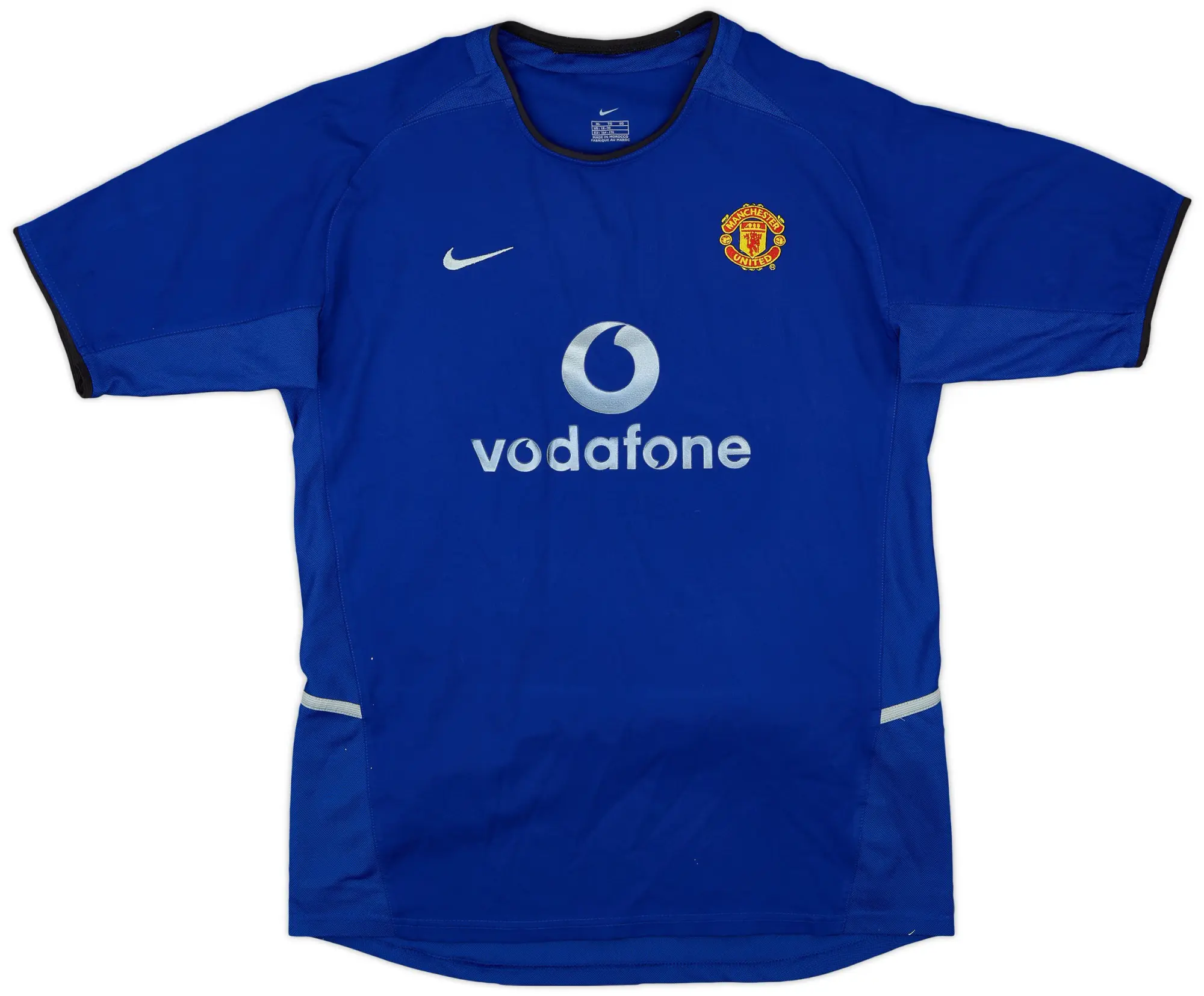 Nike 2002-03 Manchester United Third Shirt - 9/10 - (XL.Boys)