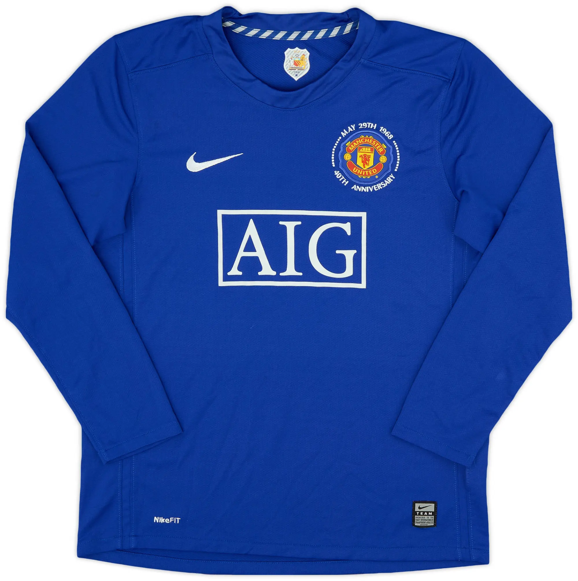 Nike 2008-09 Manchester United Third L/S Shirt - 8/10 - (XL.Boys)