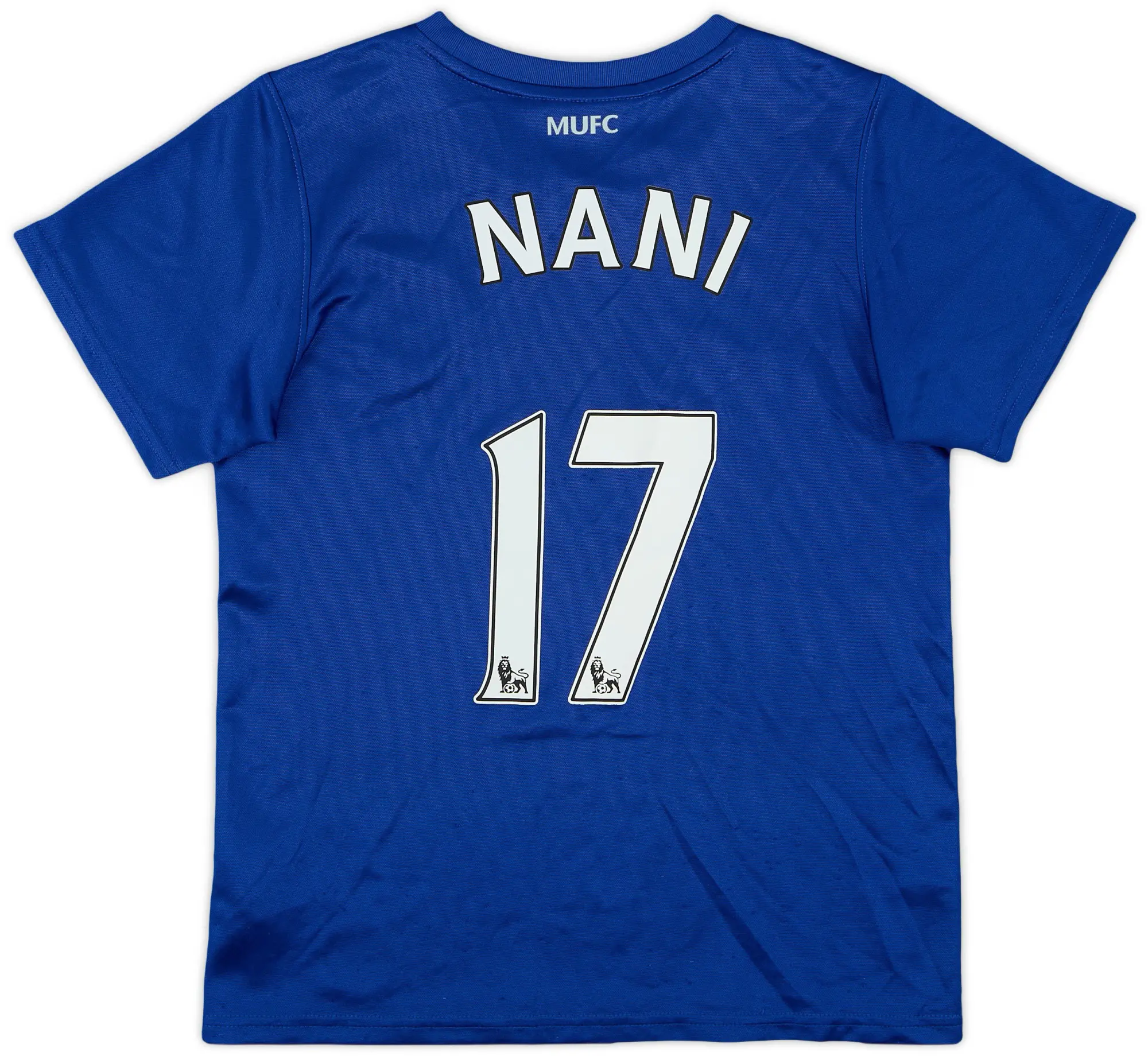 Nike 2008-09 Manchester United Third Shirt Nani #17 - 8/10 - (7-8 Years)