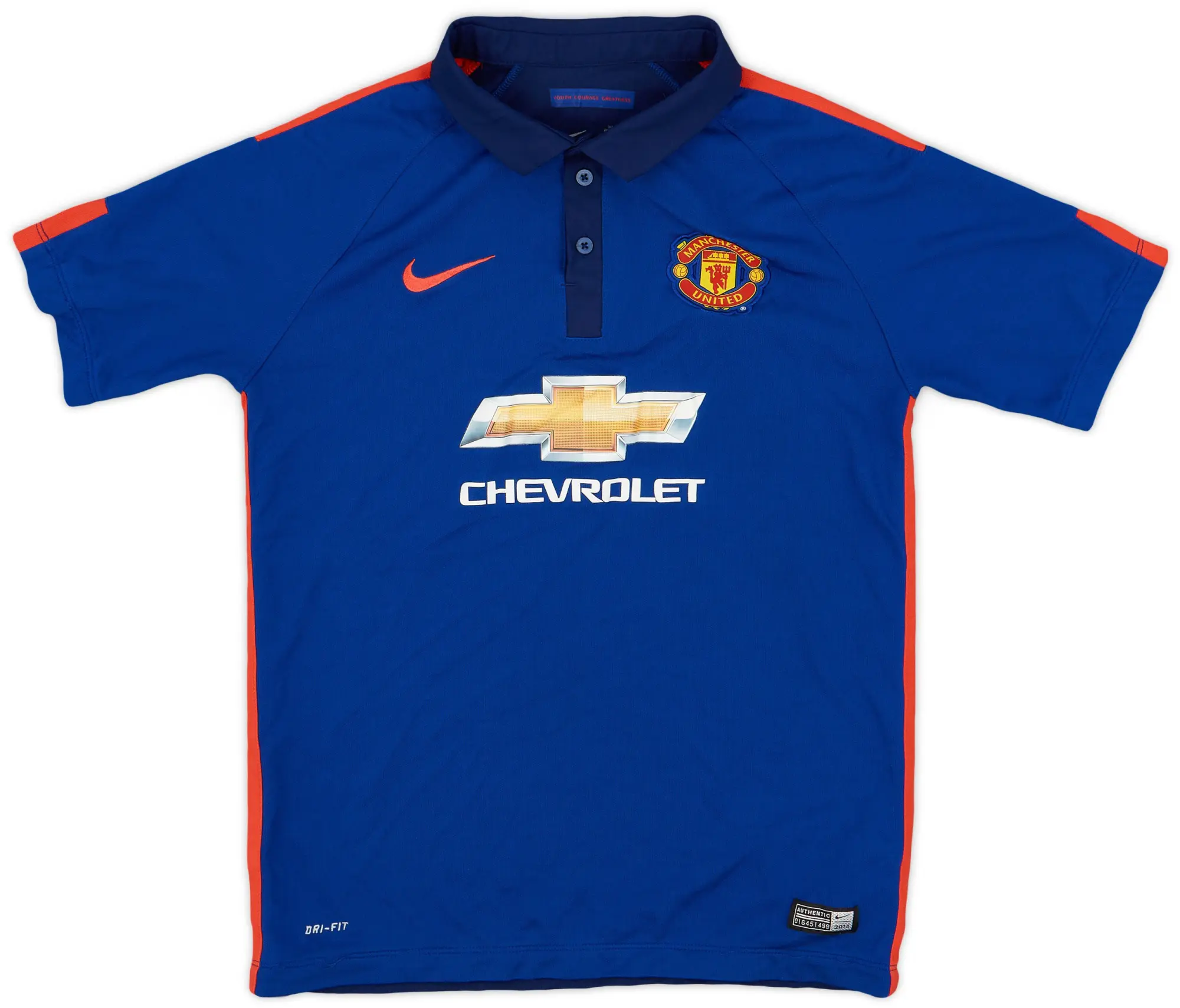 Nike 2014-15 Manchester United Third Shirt - 8/10 - (XL.Boys)