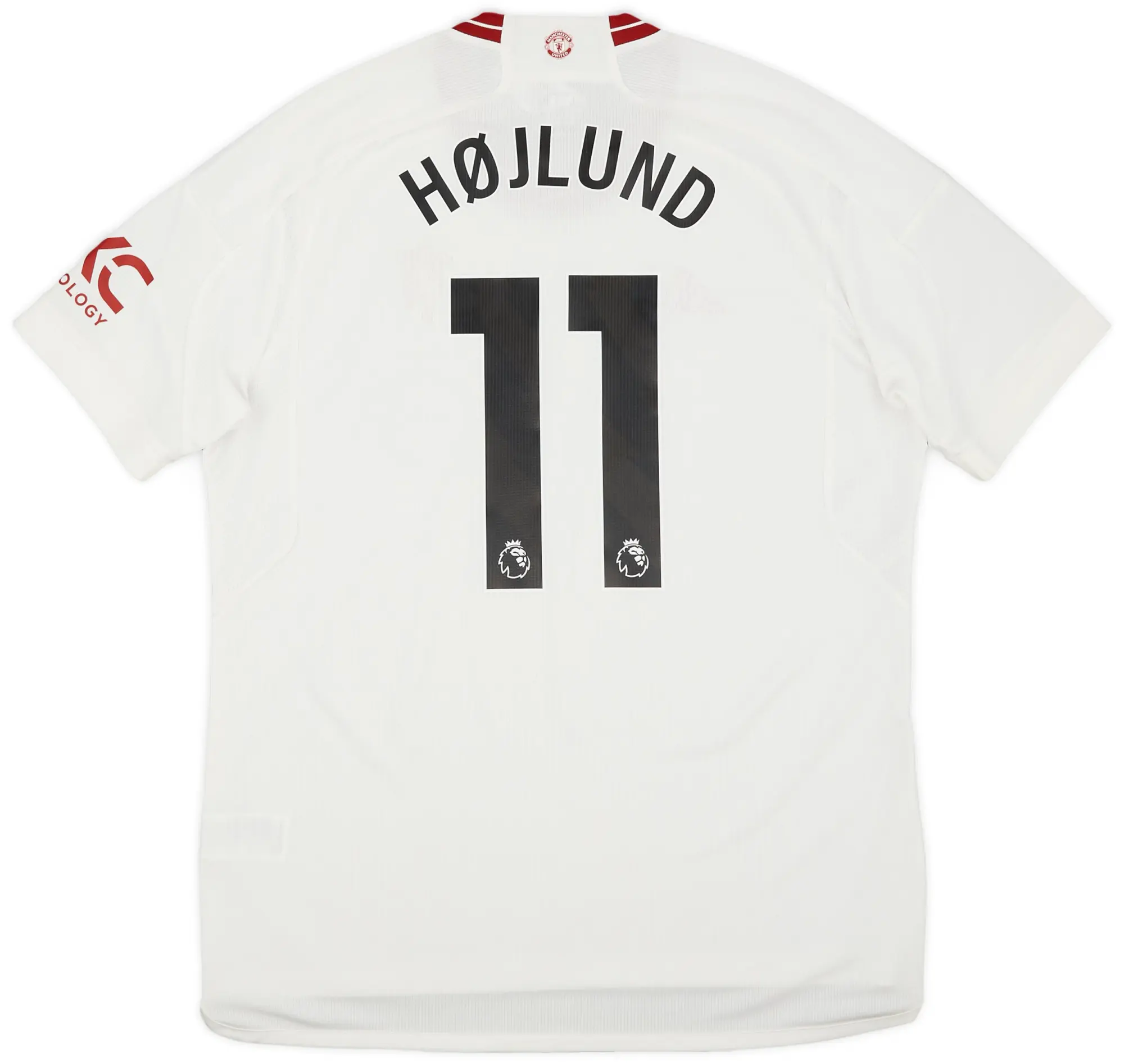 adidas 2023-24 Manchester United Third Shirt Højlund #11 (L)