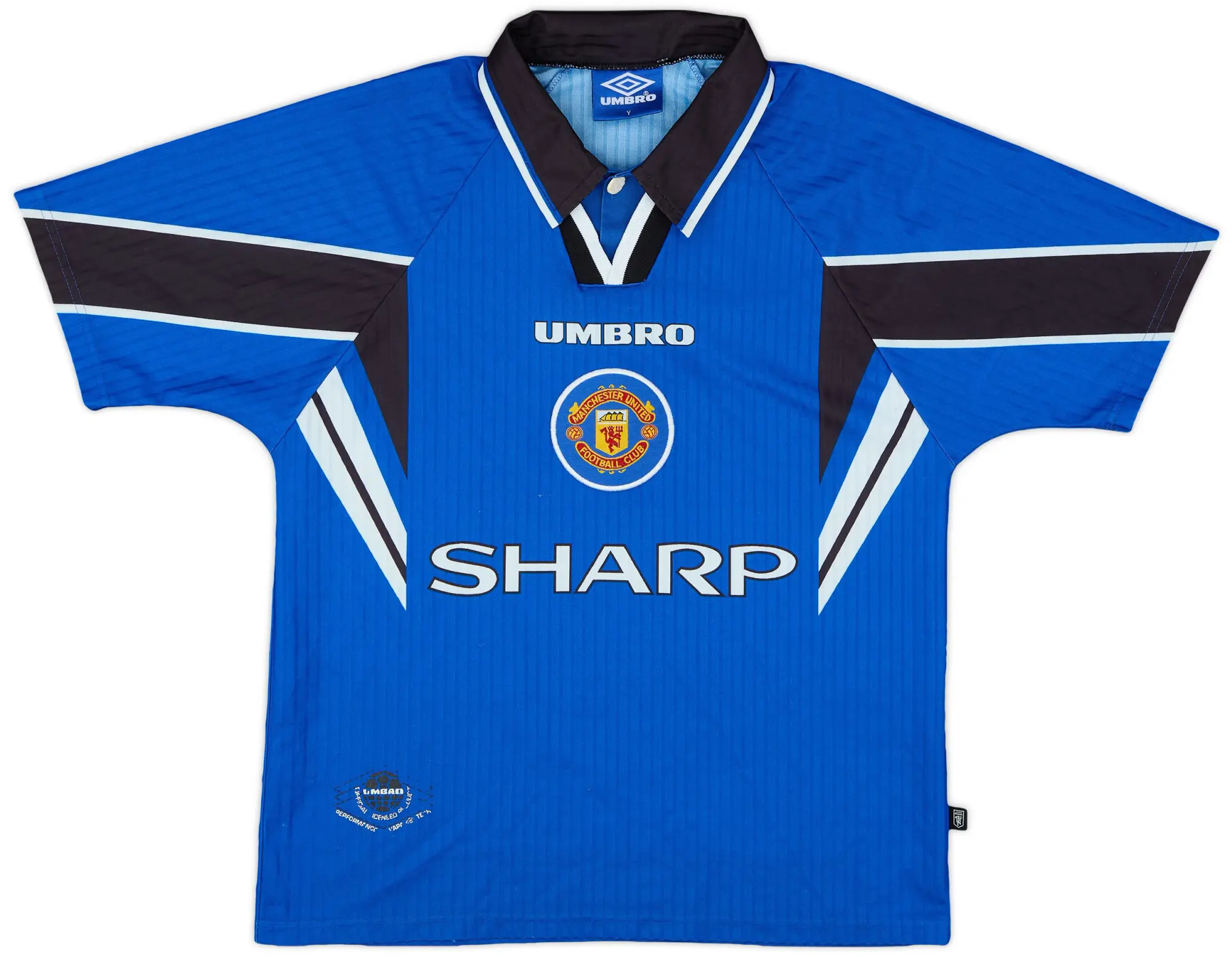 Umbro 1996-98 Manchester United Third Shirt - 8/10 - (Y)