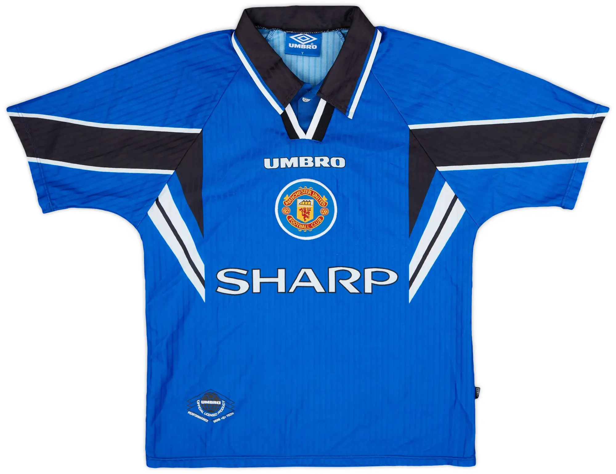 Umbro 1996-98 Manchester United Third Shirt - 8/10 - (Y)