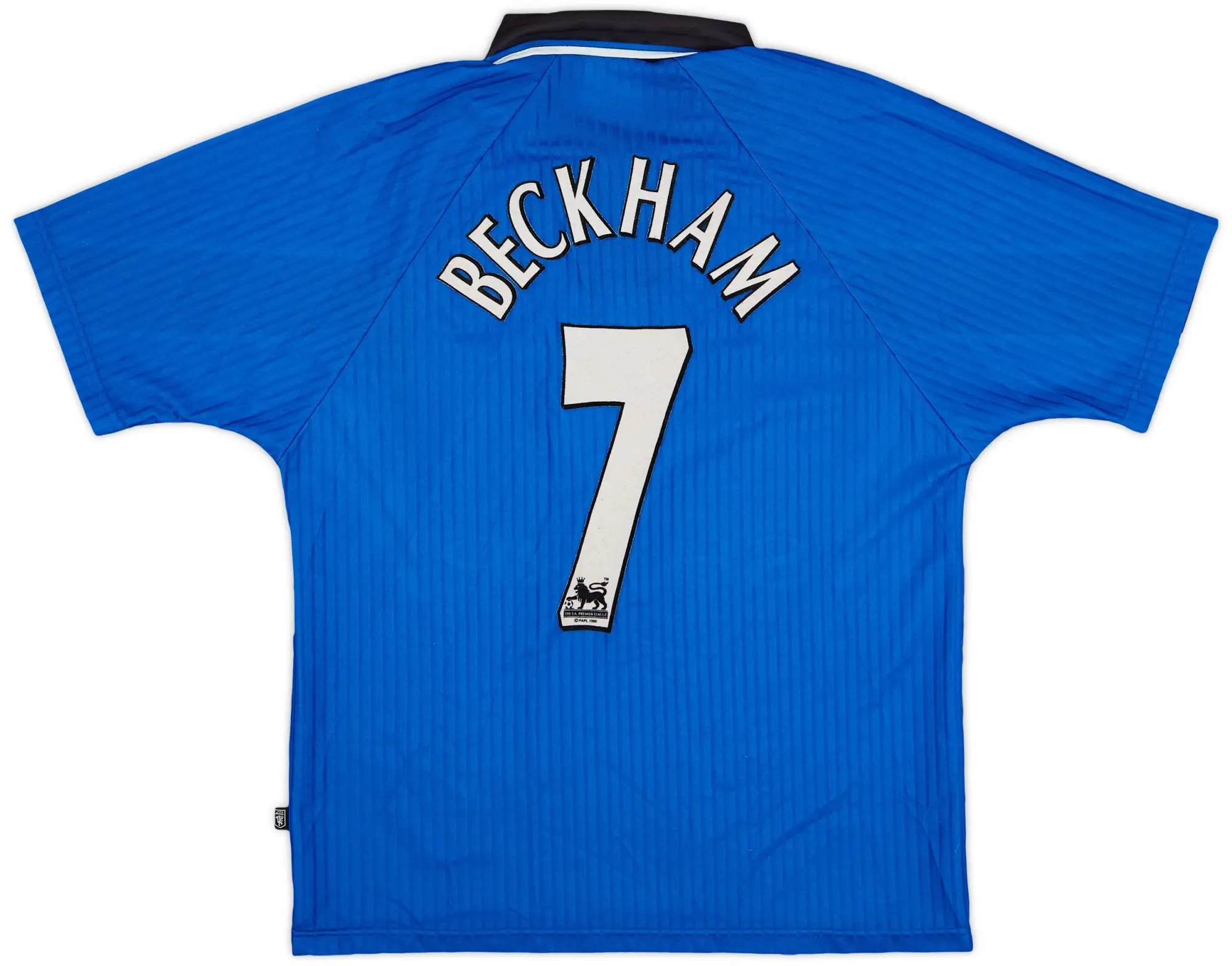 Umbro 1996-98 Manchester United Third Shirt Beckham #7 - 7/10 - (Y)