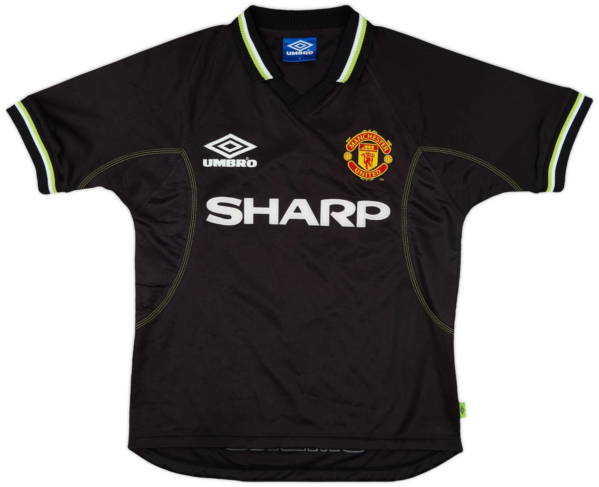 Umbro 1998-99 Manchester United Third Shirt - 8/10 - (Y)