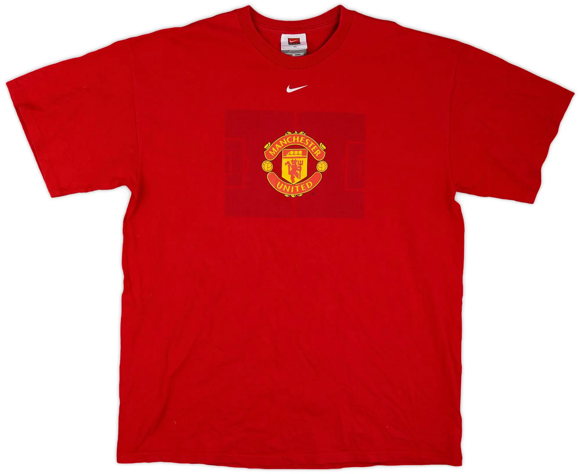 Nike Manchester United Mens SS Home Shirt 2002/04