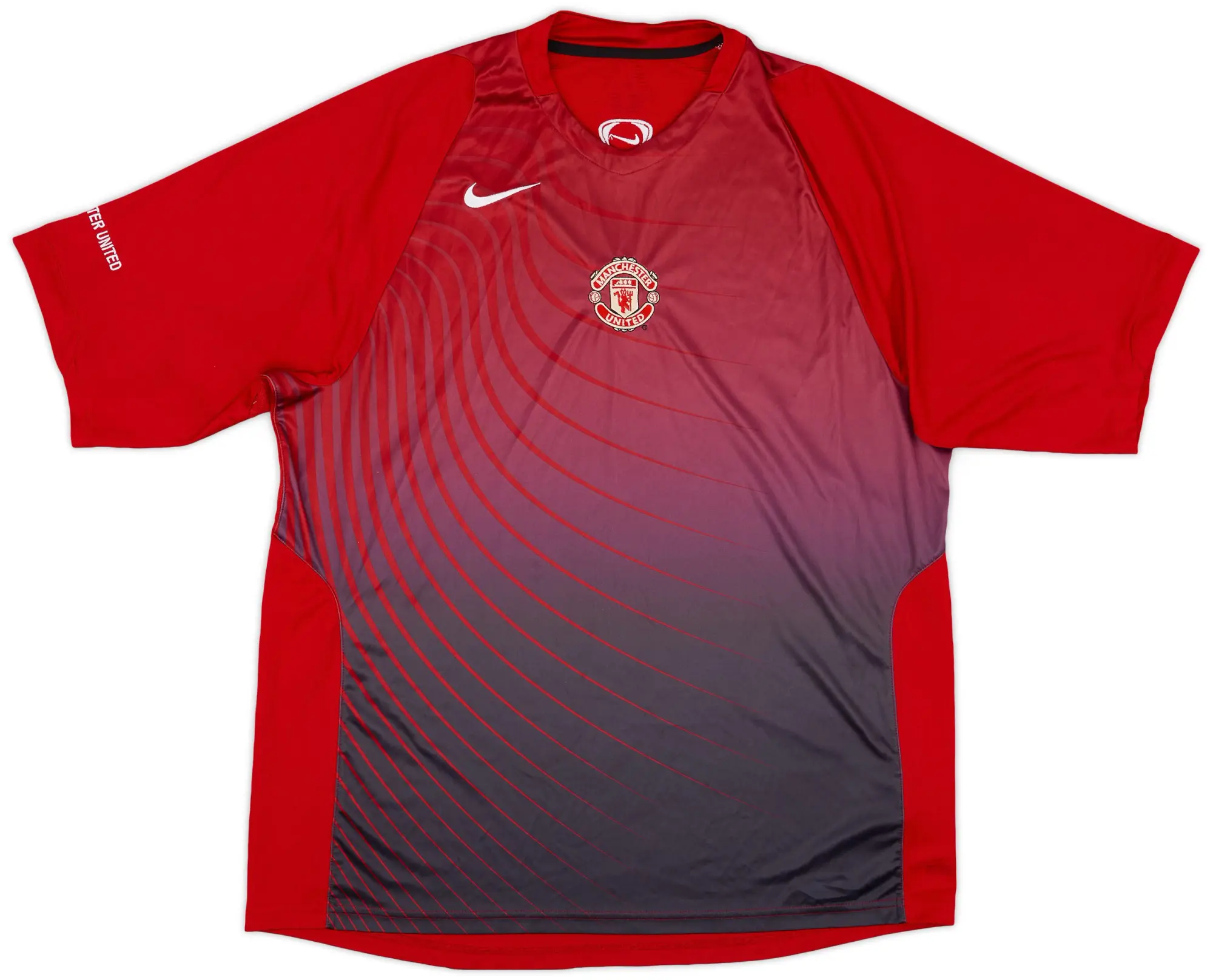 2006-07 Manchester United Nike Training Shirt - 7/10 - (L)