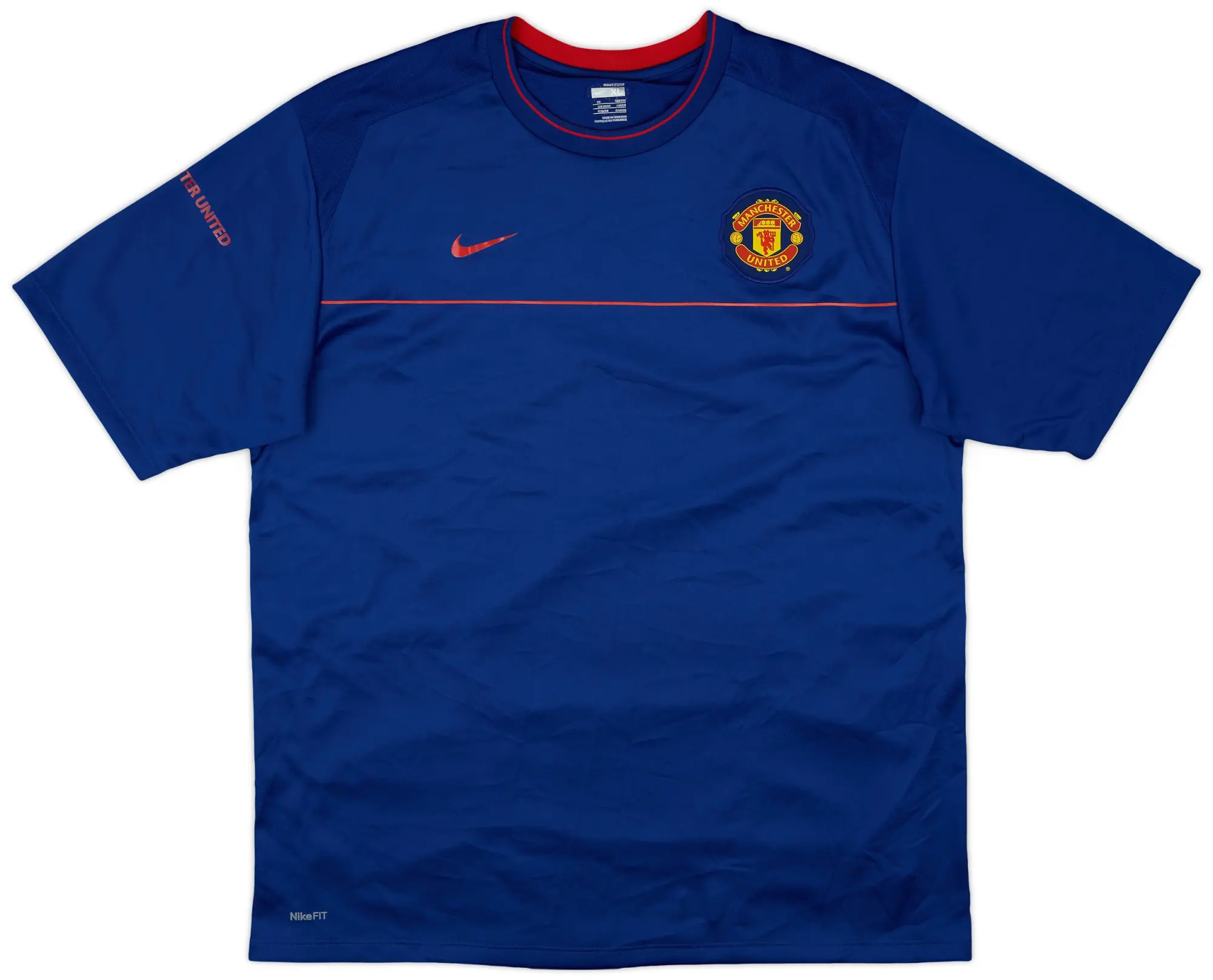 2008-09 Manchester United Nike Polo Shirt - 8/10 - (M)