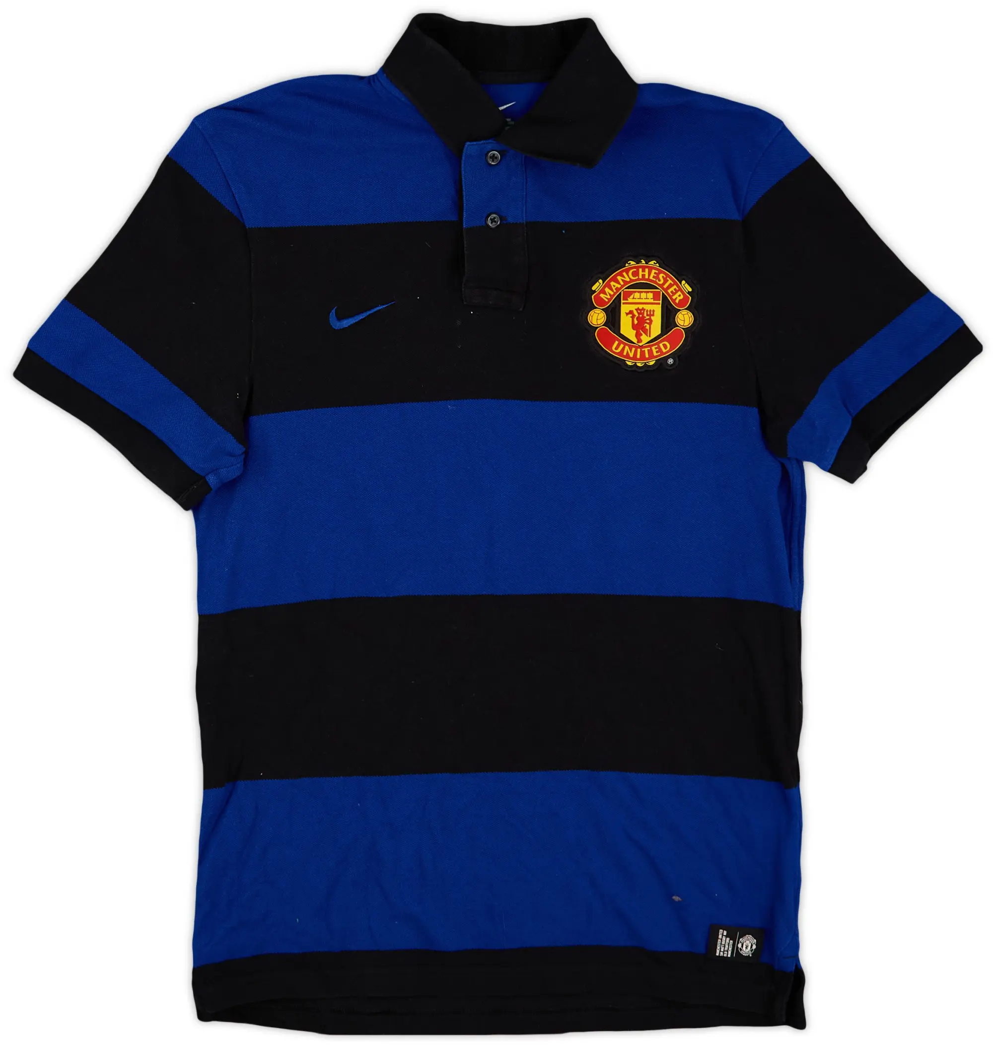 2011-12 Manchester United Nike Polo Shirt - 7/10 - (M)