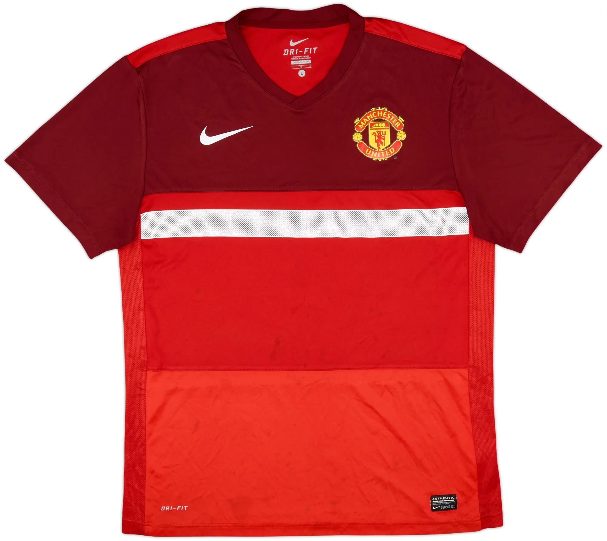 Nike Manchester United Mens SS Home Shirt 2011/12