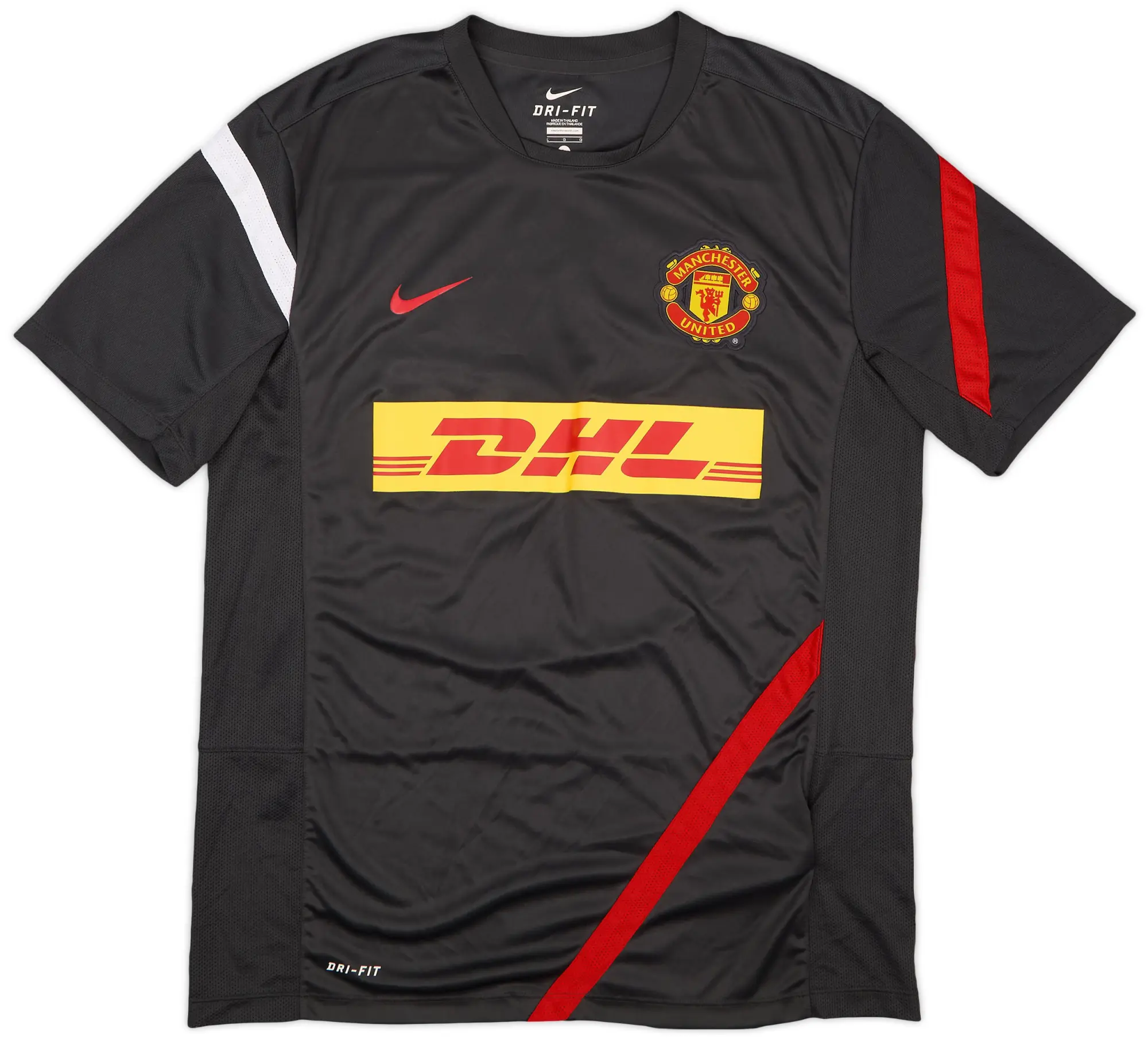 2012-13 Manchester United Nike Polo Shirt - 8/10 - (S)