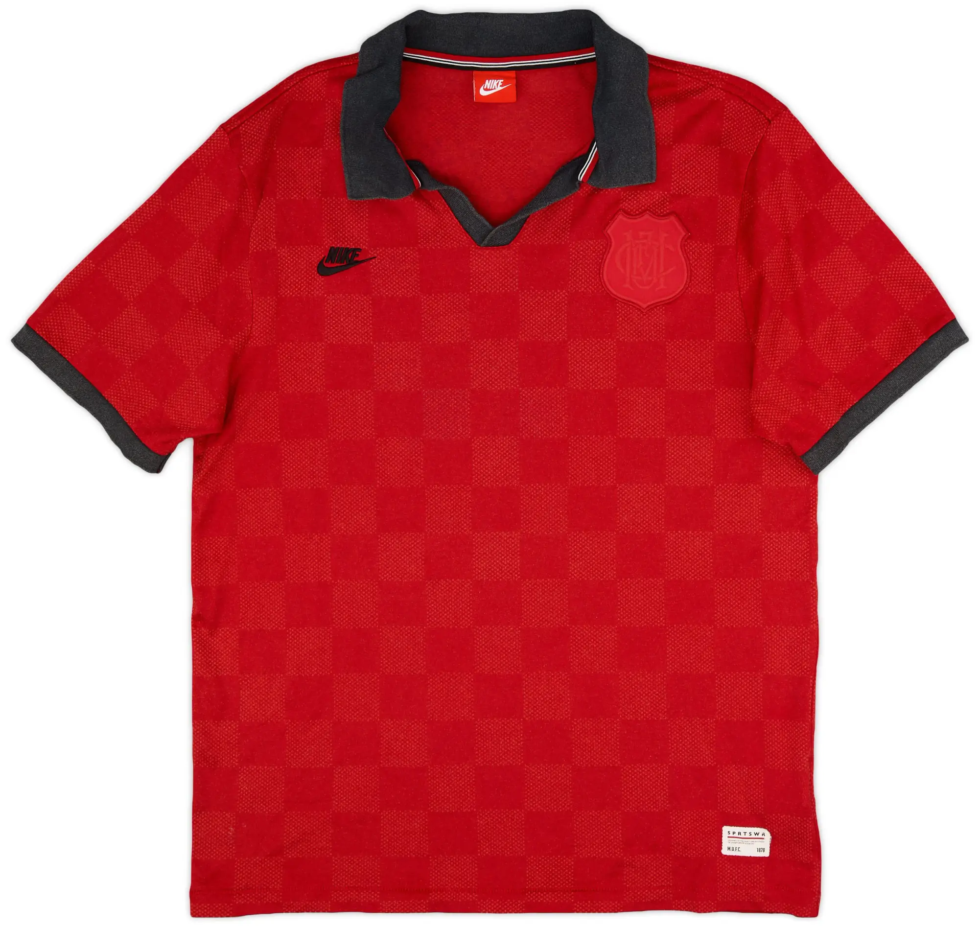 2013-14 Manchester United Nike Polo Shirt - 6/10 - (XL)