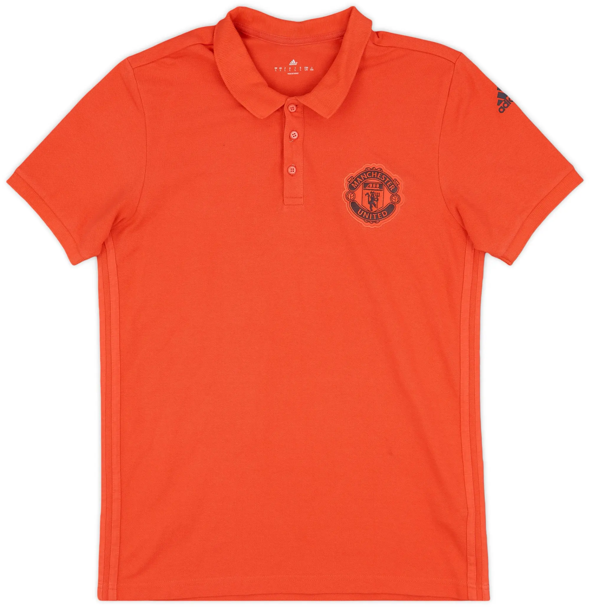 2016-17 Manchester United adidas Polo Shirt - 9/10 - (L)