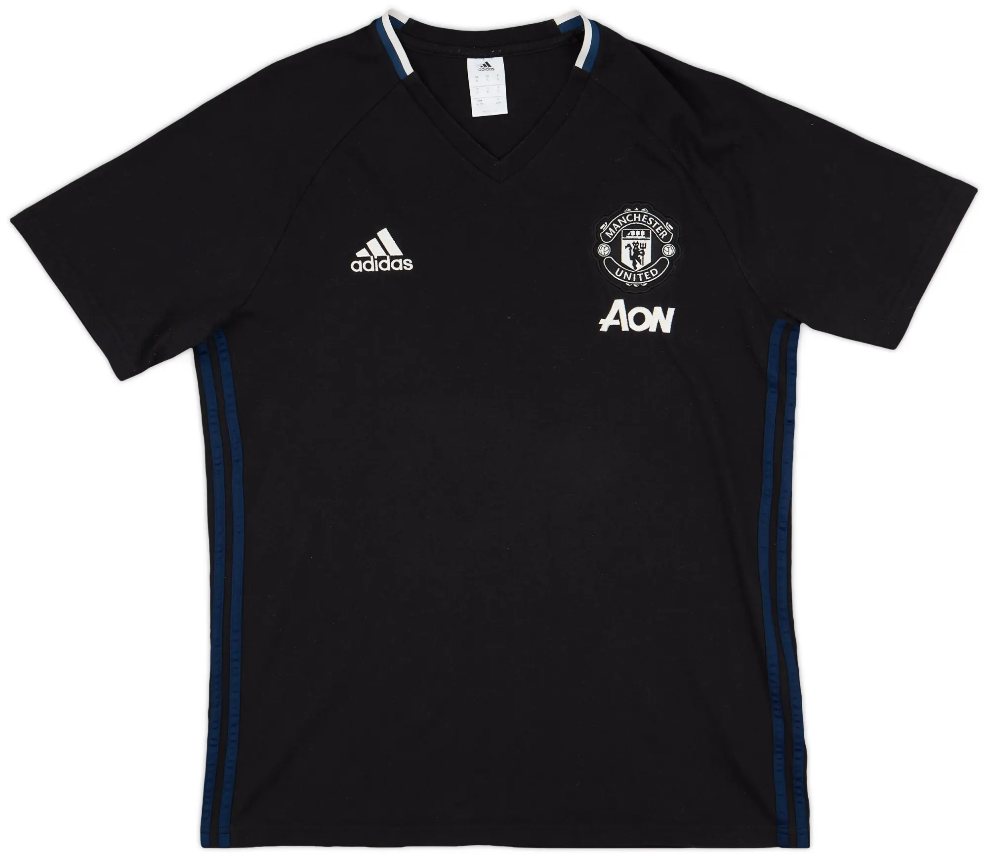 2016-17 Manchester United adidas Cotton Shirt - 9/10 - (XL)
