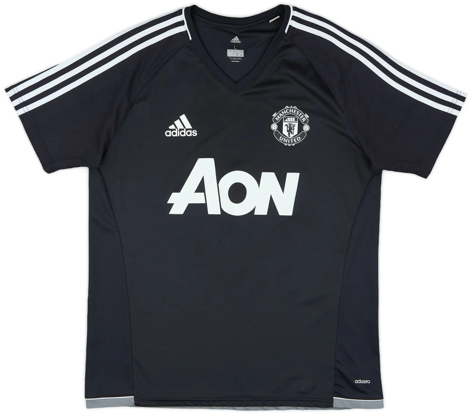 adidas 2017-18 Manchester United adizero Training Shirt - 9/10 - (L)