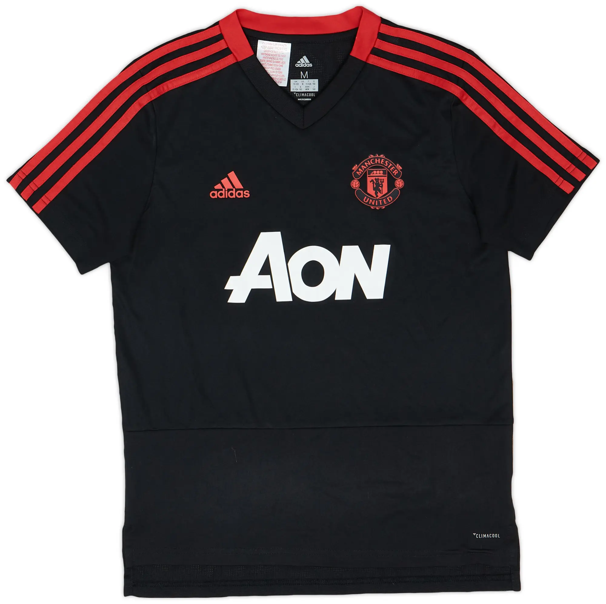 2018-19 Manchester United adidas Training Shirt - 8/10 - (M.Boys)