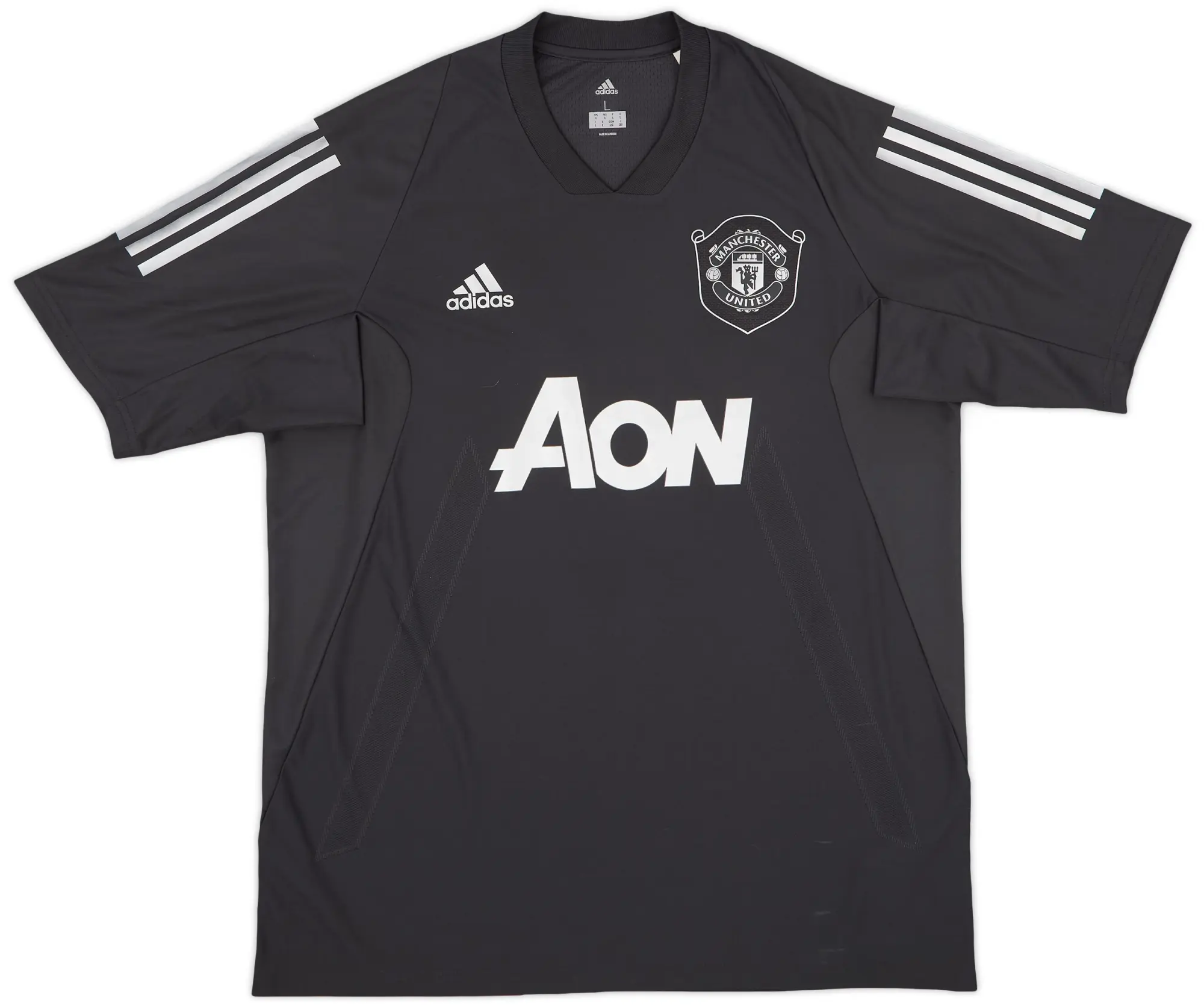 2019-20 Manchester United adidas Training Shirt - 9/10 - (L)