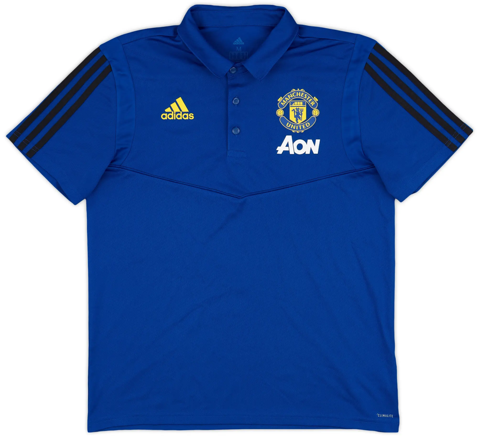 2019-20 Manchester United adidas Polo Shirt - 9/10 - (M)