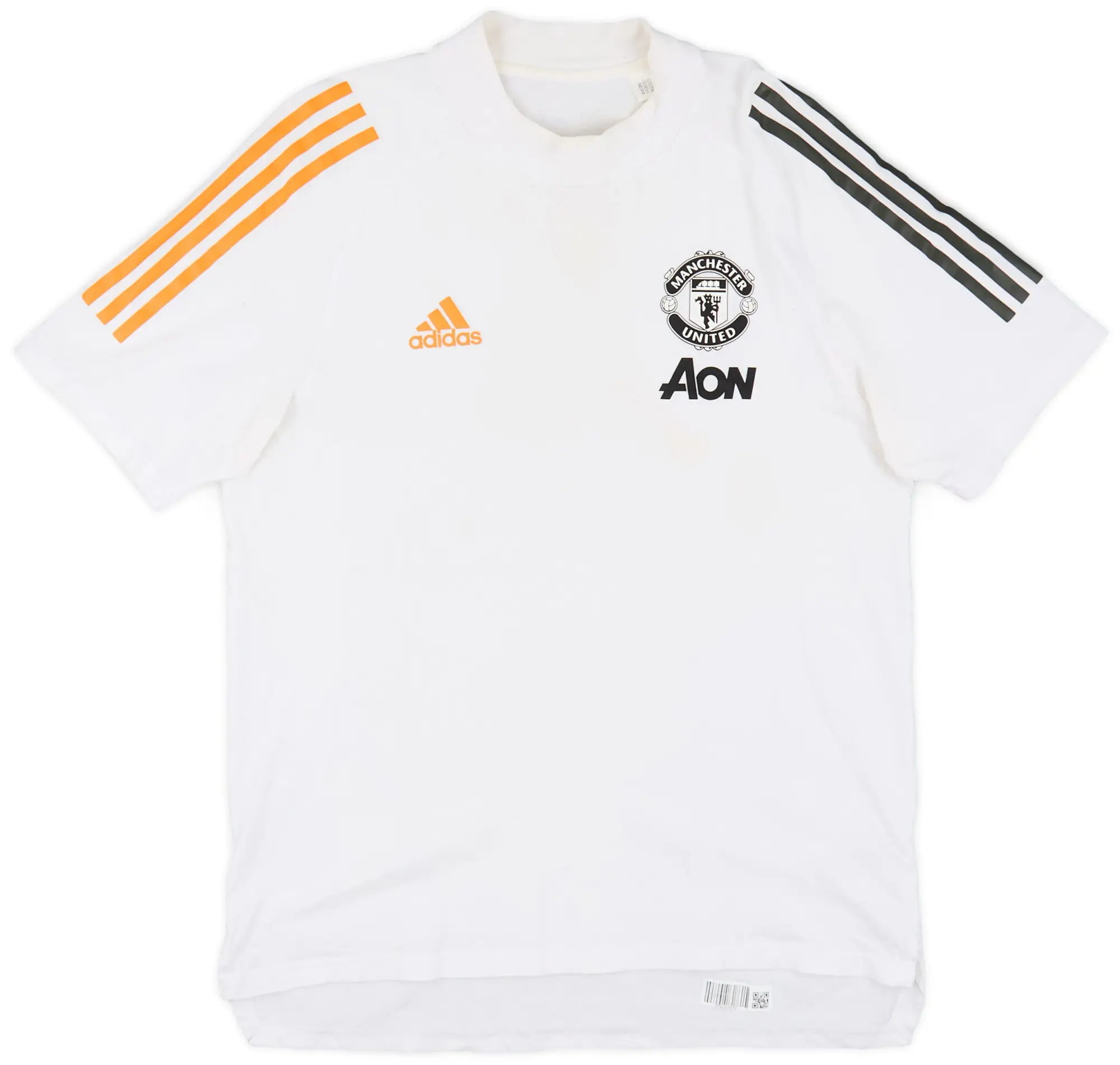 2020-21 Manchester United adidas Cotton Tee - 8/10 - (M)