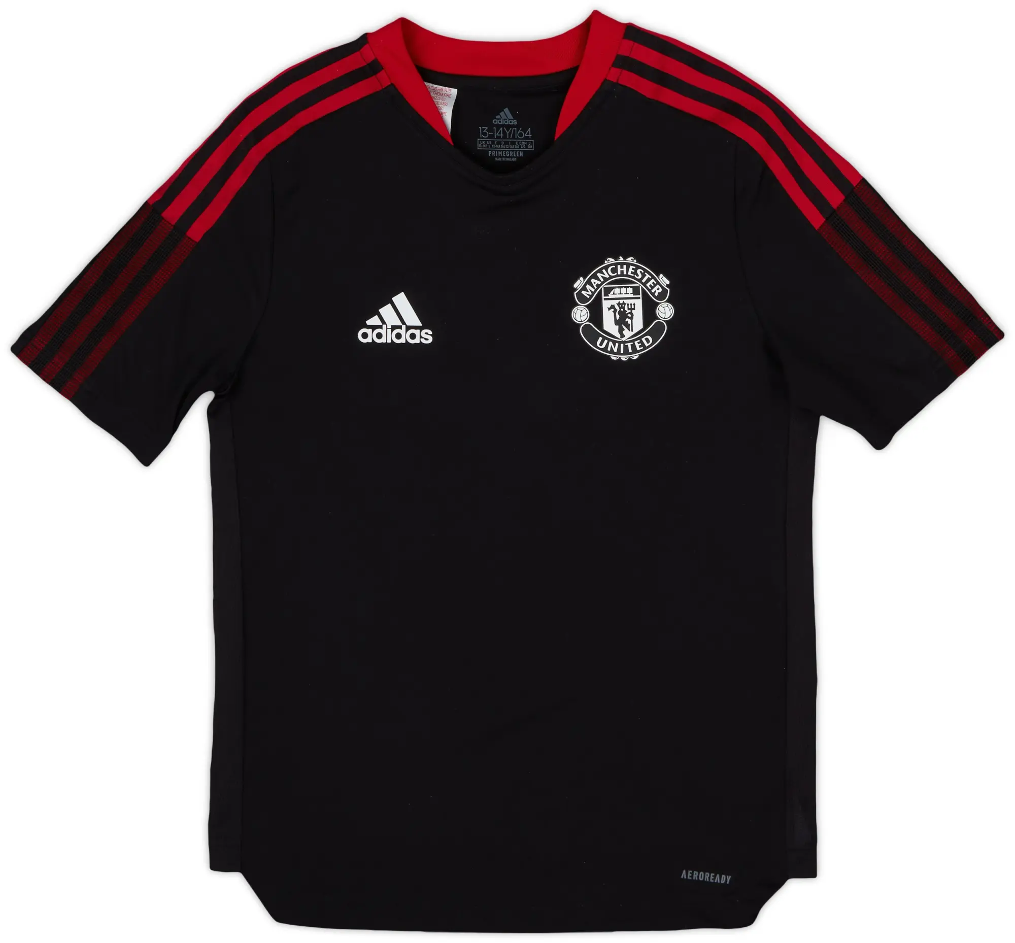 2021-22 Manchester United adidas Training Shirt - 8/10 - (L.Boys)
