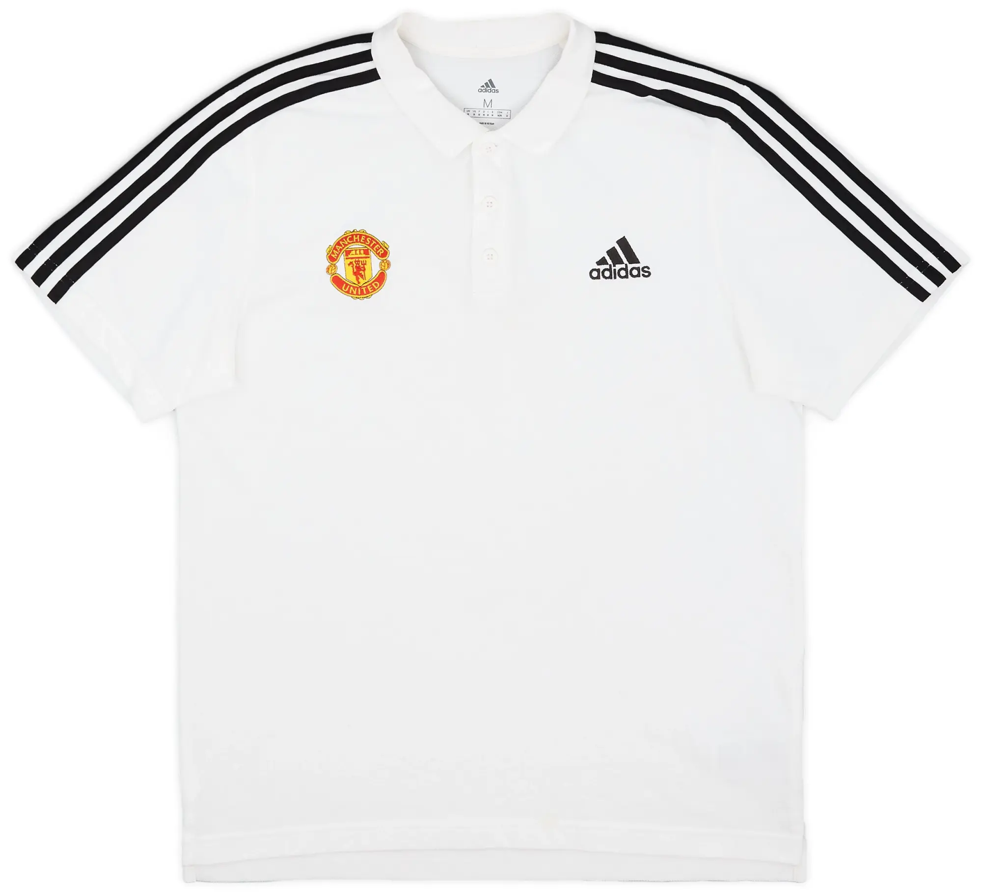 2021-22 Manchester United adidas Polo Shirt - 7/10 - (M)