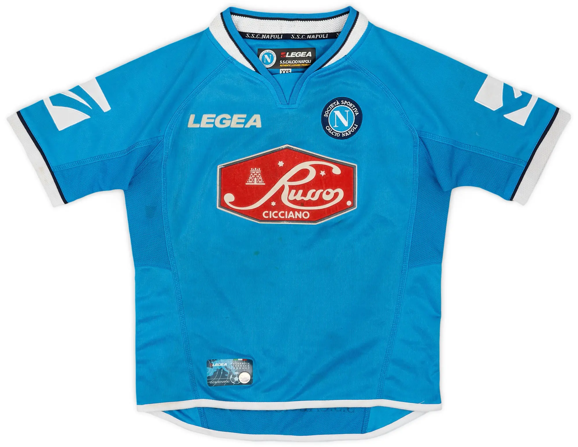 Legea 2003-04 Napoli Home Shirt - 5/10 - (XL.Boys)