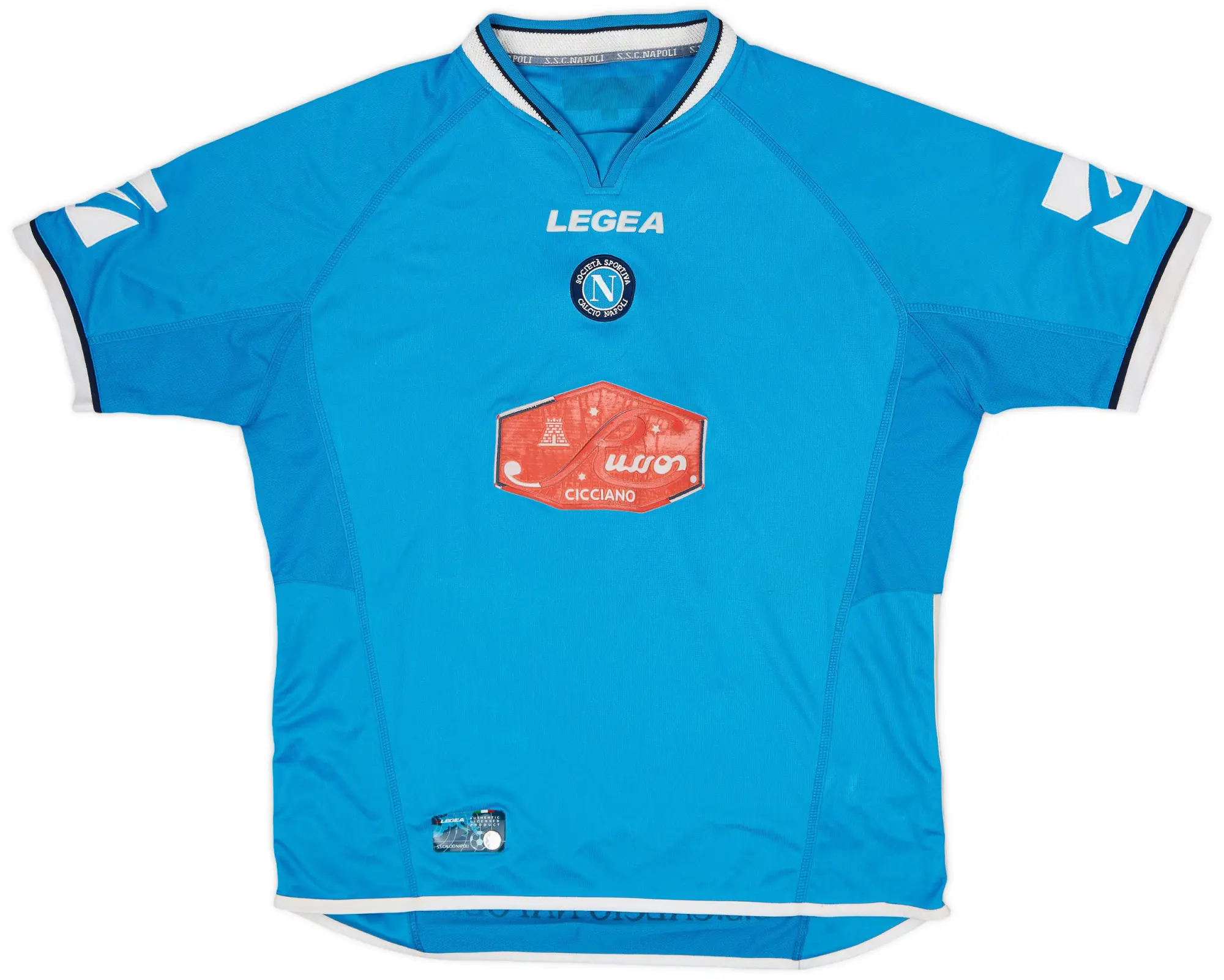 Legea 2003-04 Napoli Home Shirt - 5/10 - (XL)