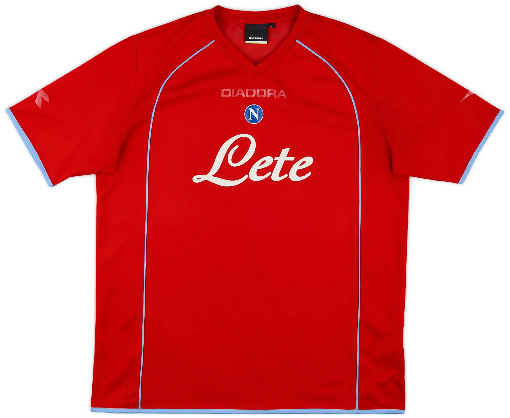 Diadora 2006-07 Napoli Basic Third Shirt - 5/10 - (XL)