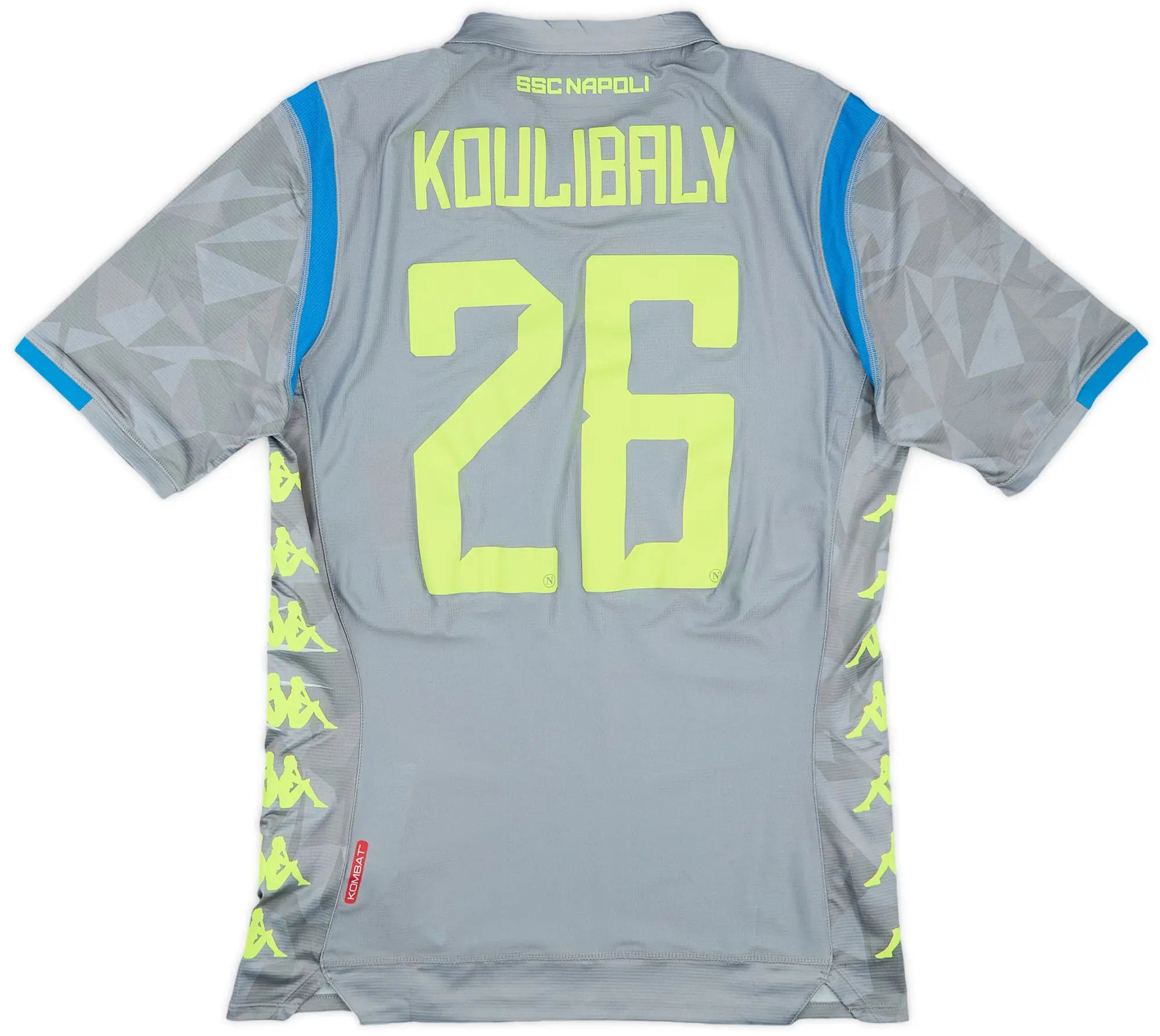 Kappa 2018-19 Napoli Third Shirt Koulibaly #26 (XL)