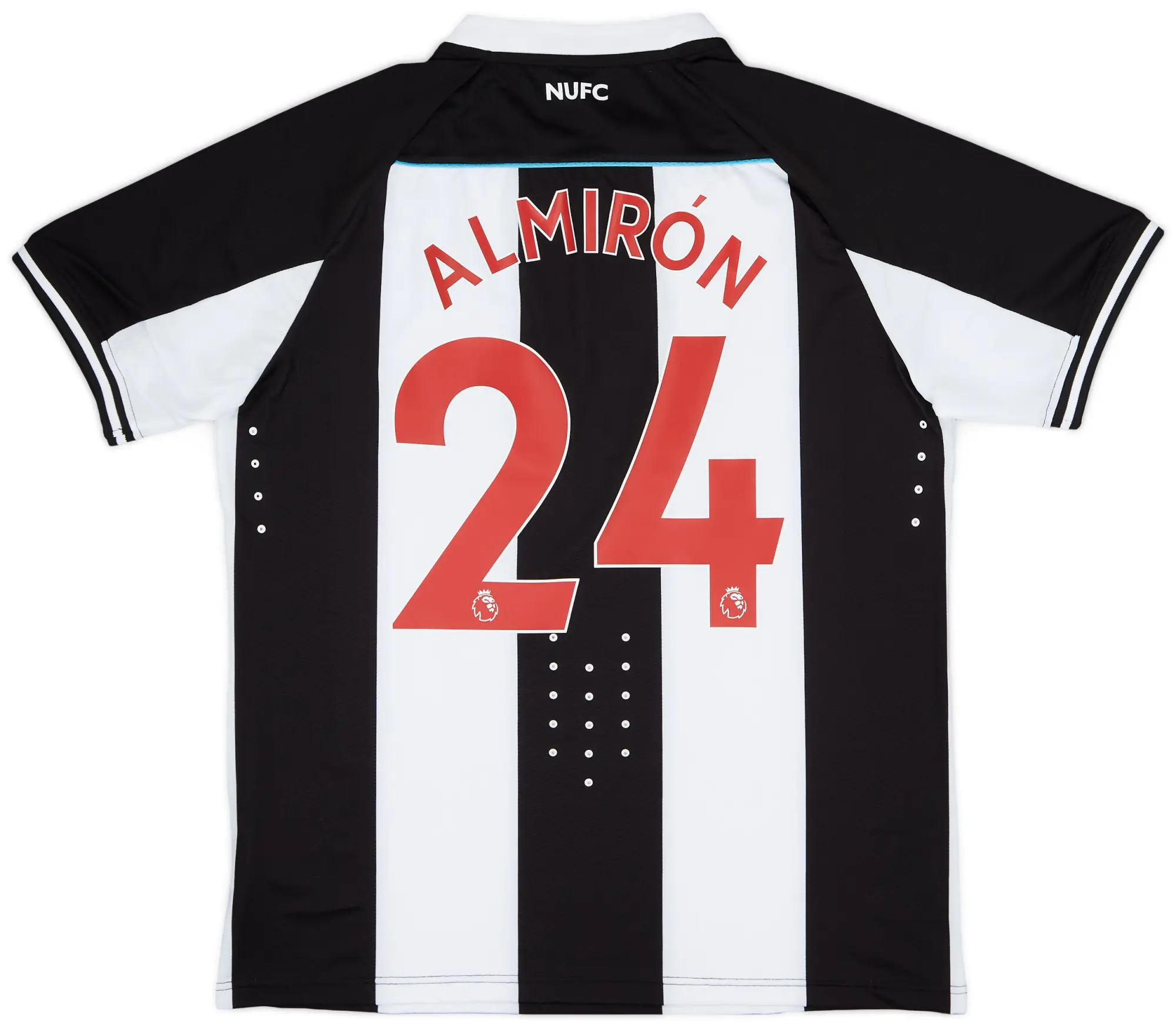 Castore 2021-22 Newcastle Authentic Home Shirt Almiron #24 (XL)
