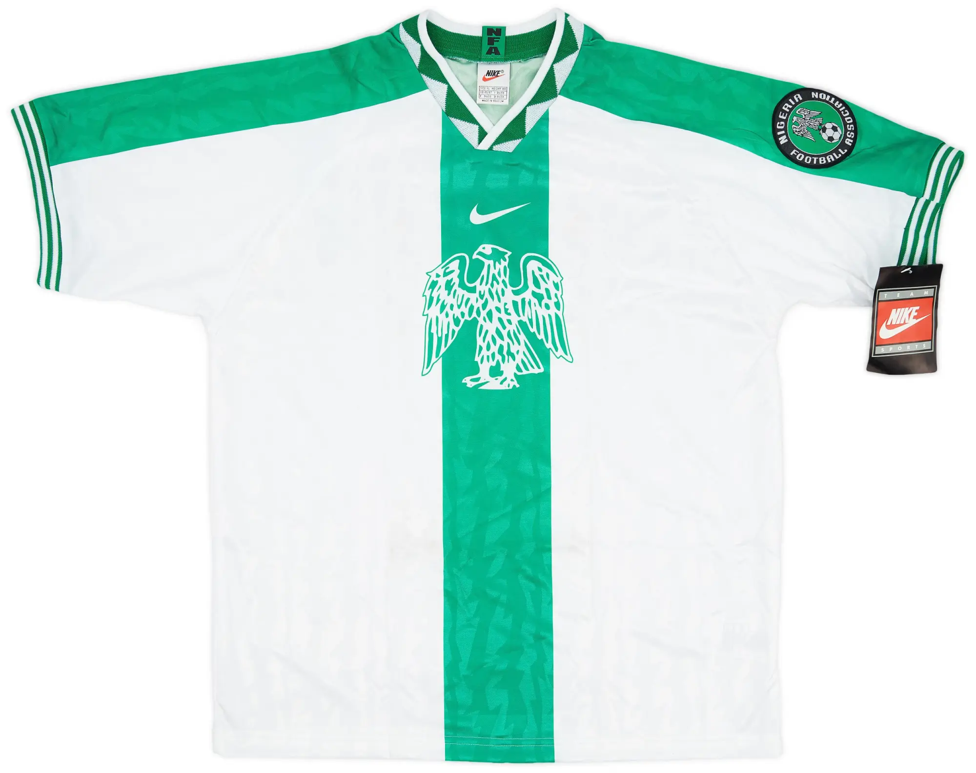 1996-98 Nigeria Player Issue Nike Training Shirt (XL)