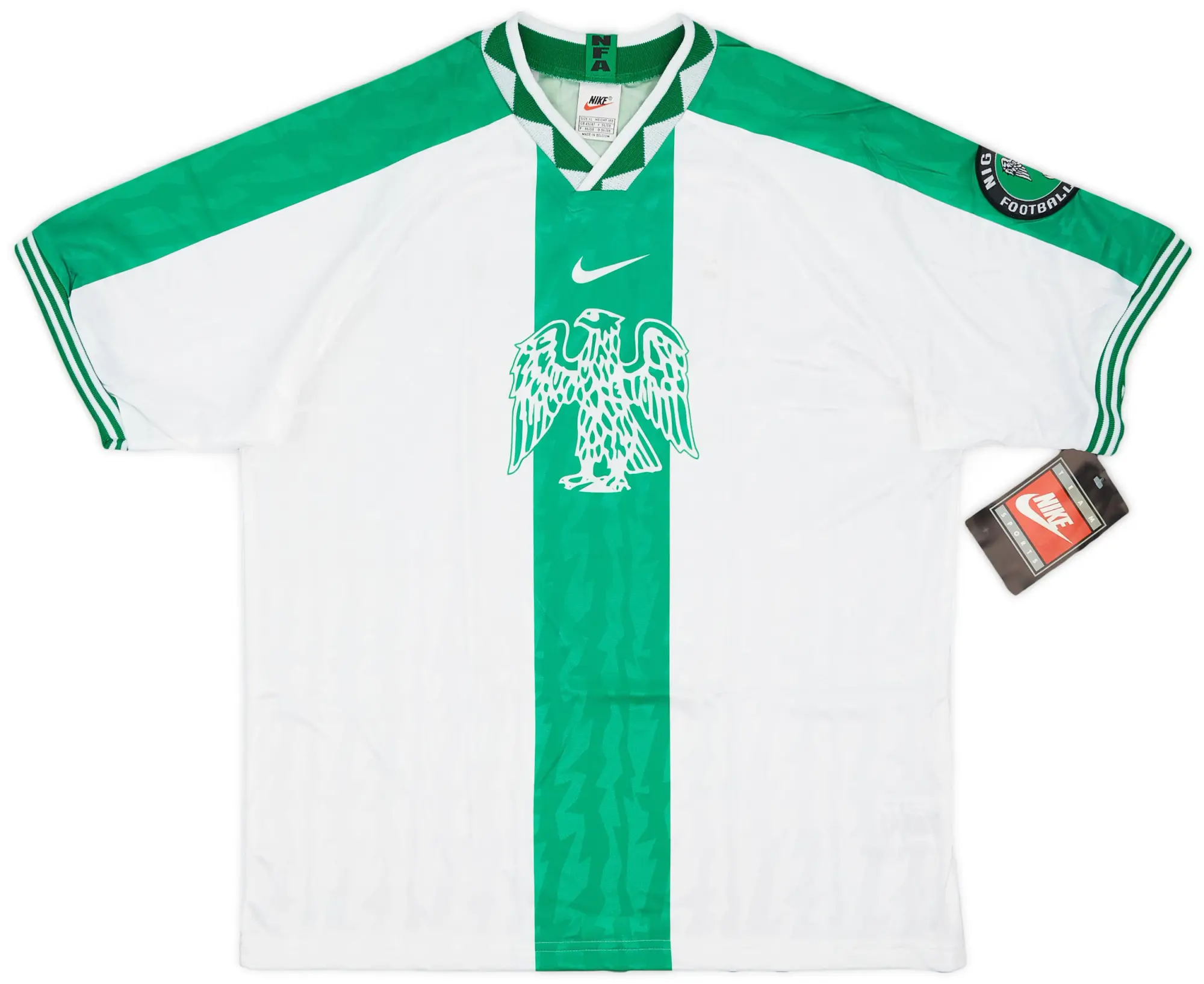 1996-98 Nigeria Player Issue Nike Training Shirt (XL)