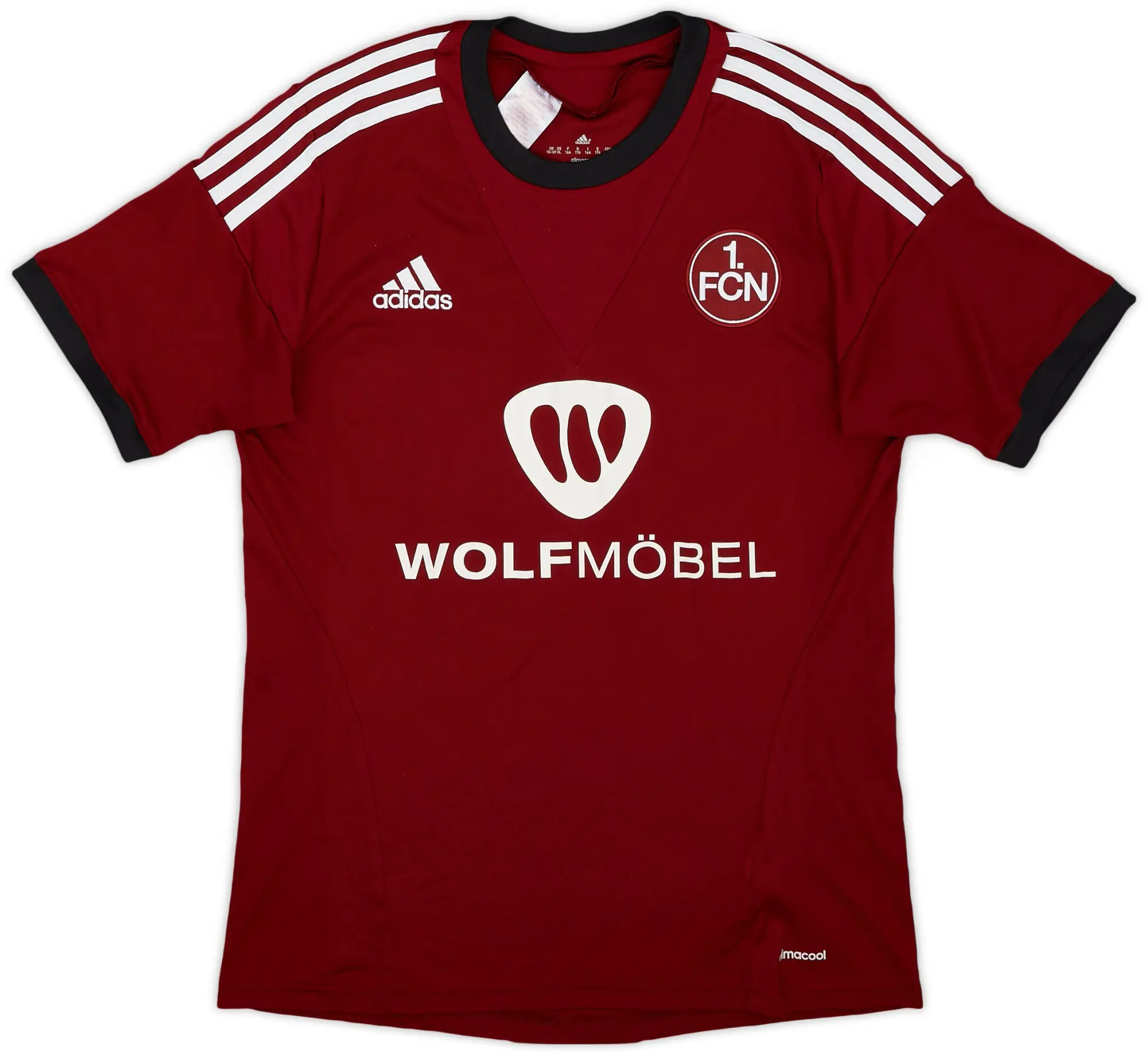 adidas 2014-15 Nurnberg Home Shirt - 9/10 - (XL.Boys)