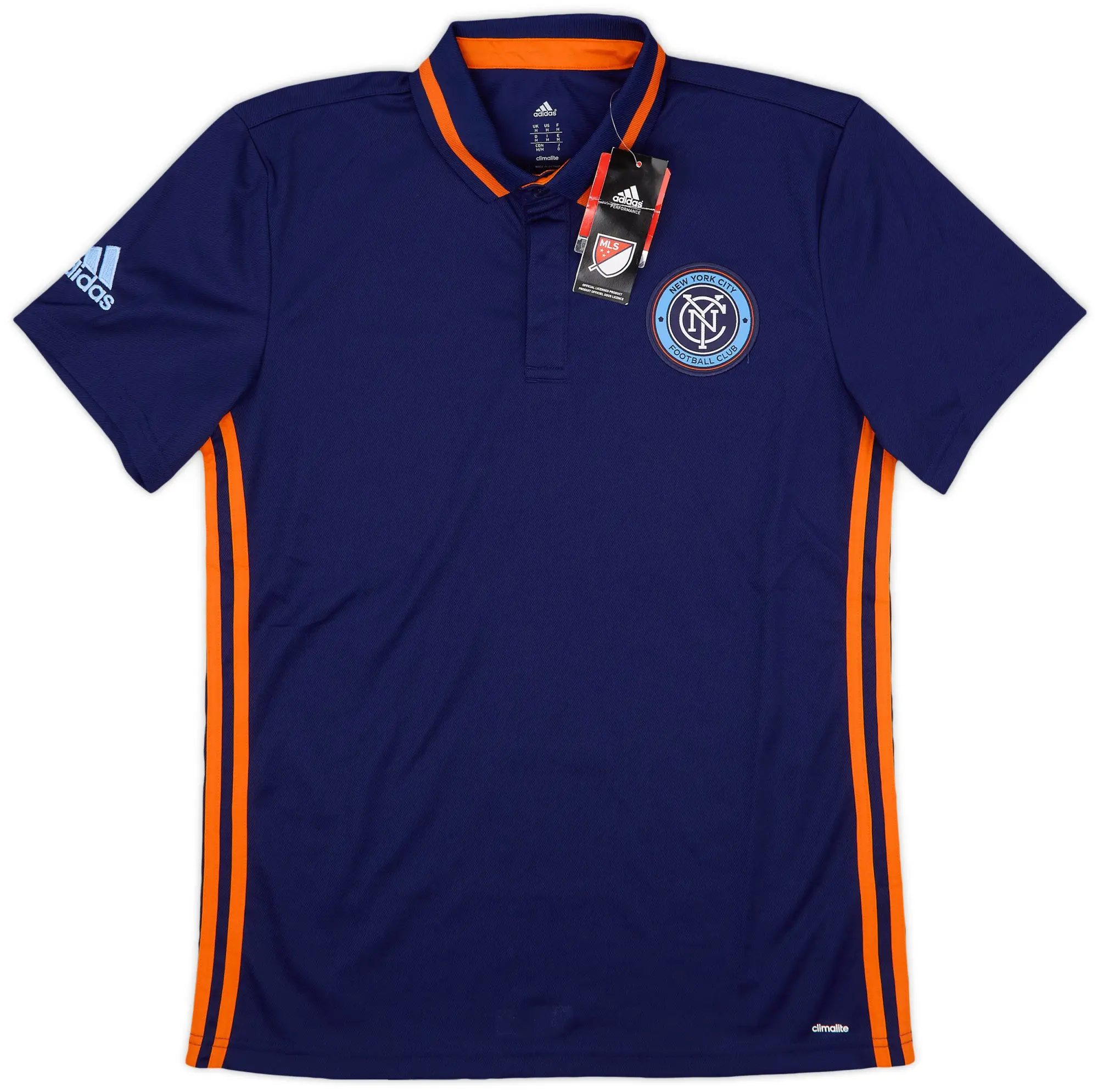 2016 New York City FC adidas Polo Shirt (M)