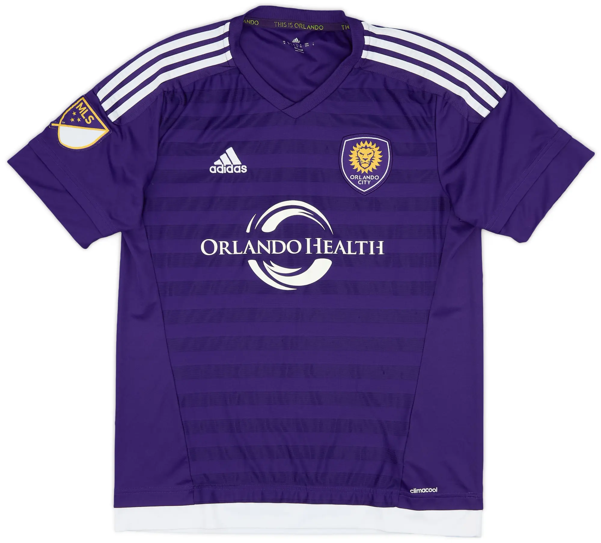 adidas 2015-16 Orlando City Home Shirt - 8/10 - (M)