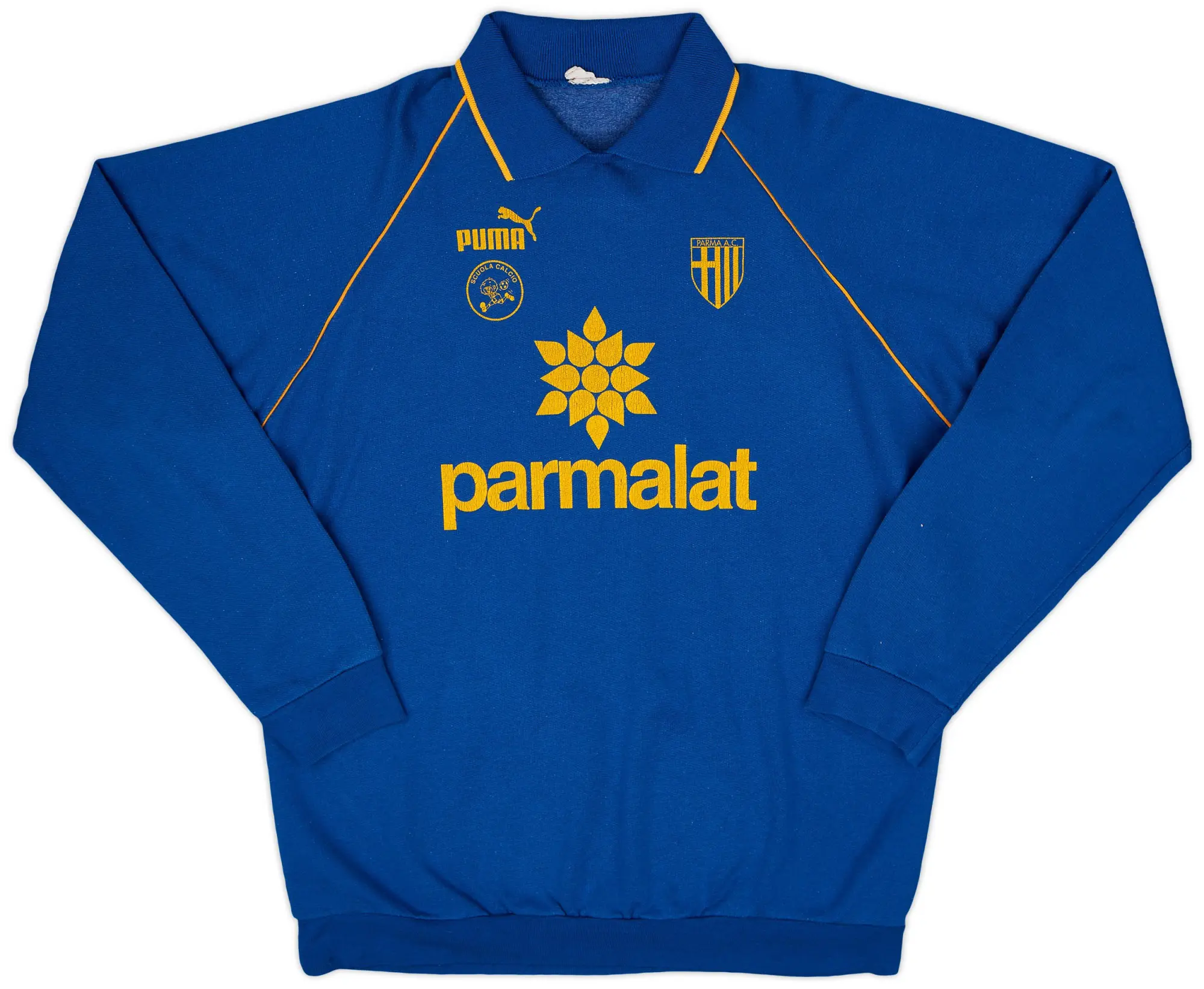 1995-96 Parma 'Scuola Calcio' Puma Training Top - 8/10 - (XXL)