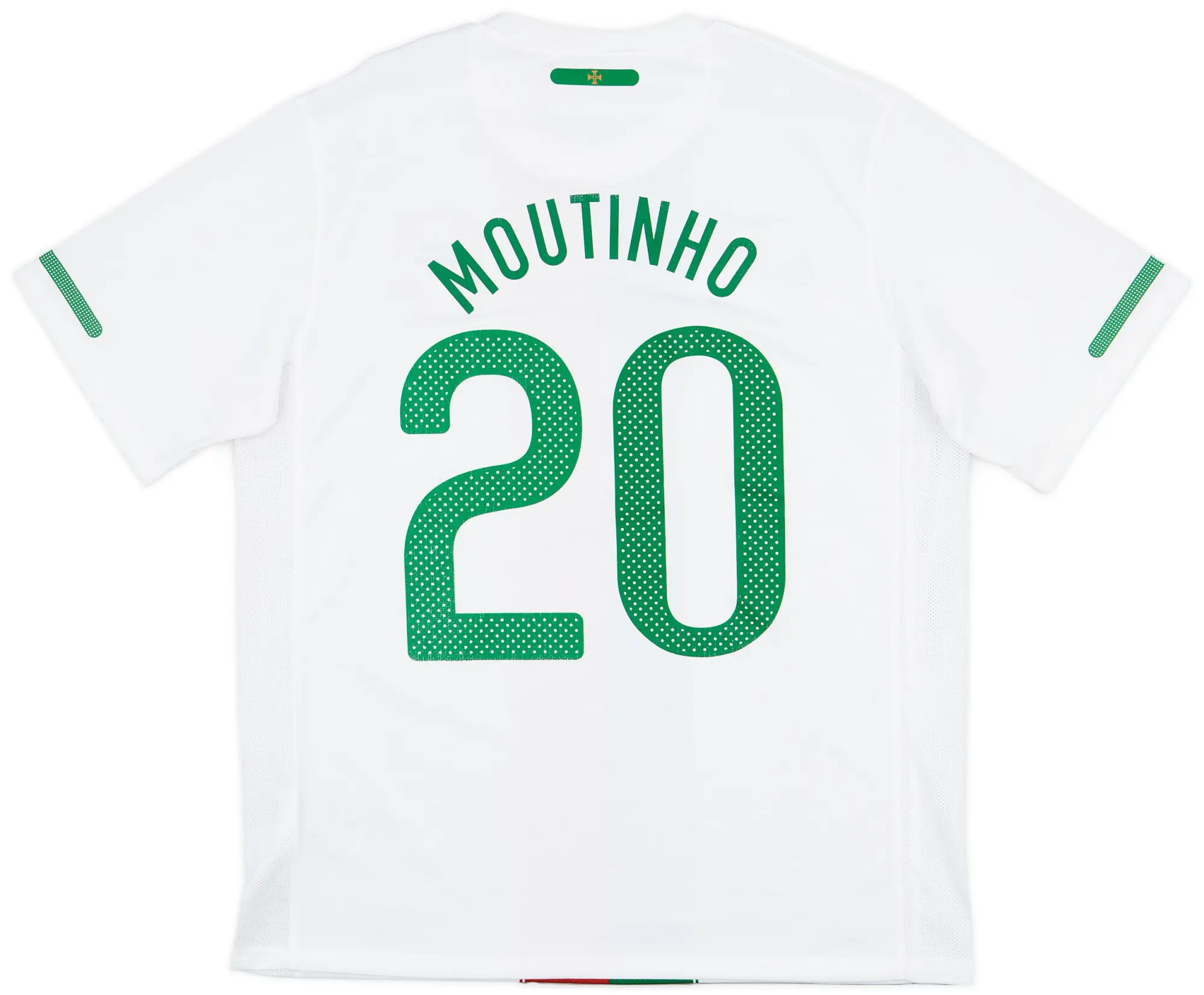 Nike 2010-11 Portugal Away Shirt Moutinho #20 - 6/10 - (L)