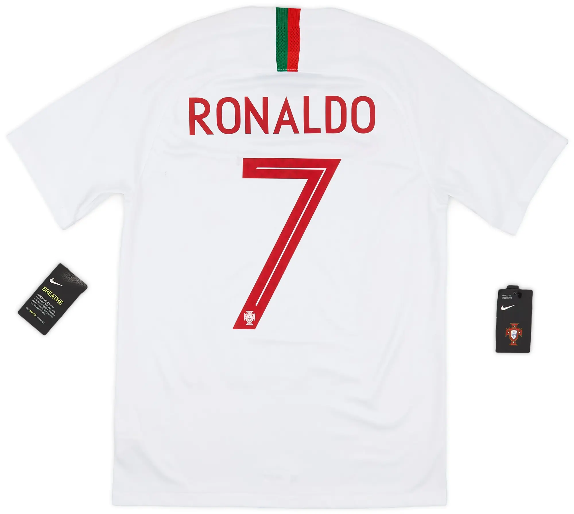 Nike 2018-19 Portugal Away Shirt Ronaldo #7 (S)