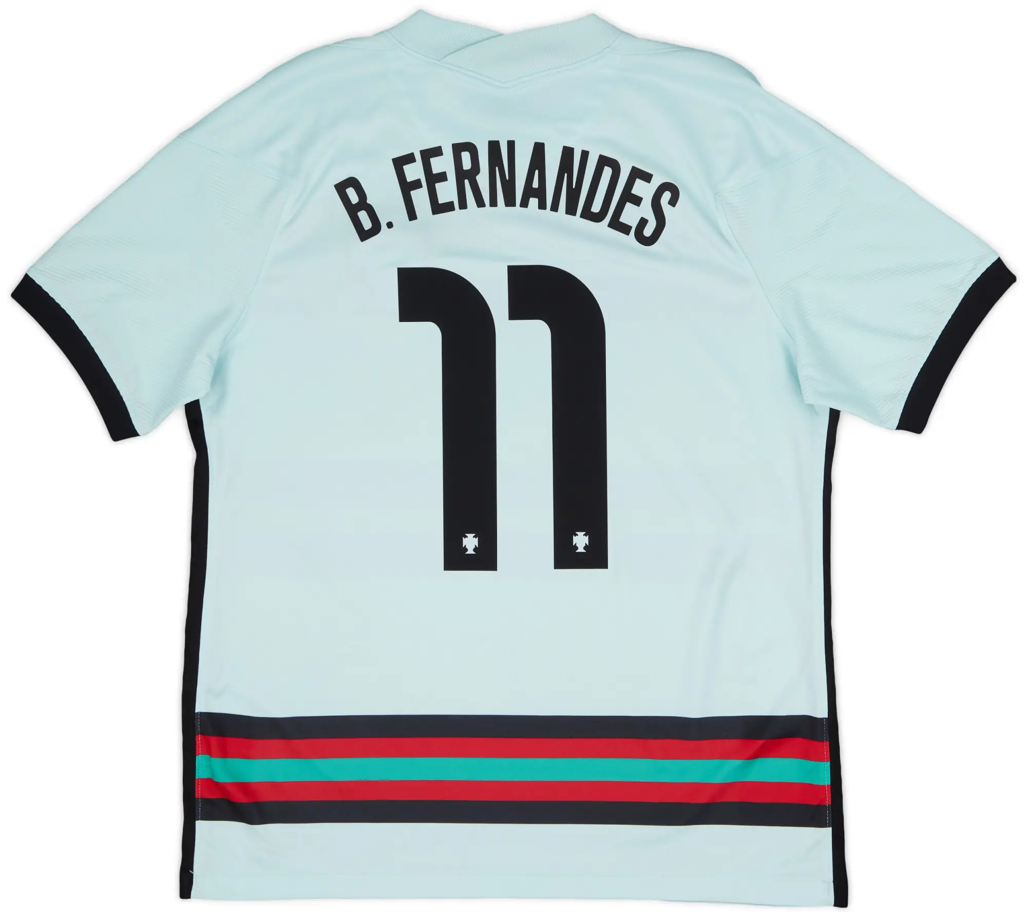 Nike 2020-22 Portugal Away Shirt B.Fernandes #11 - 9/10 - (L)